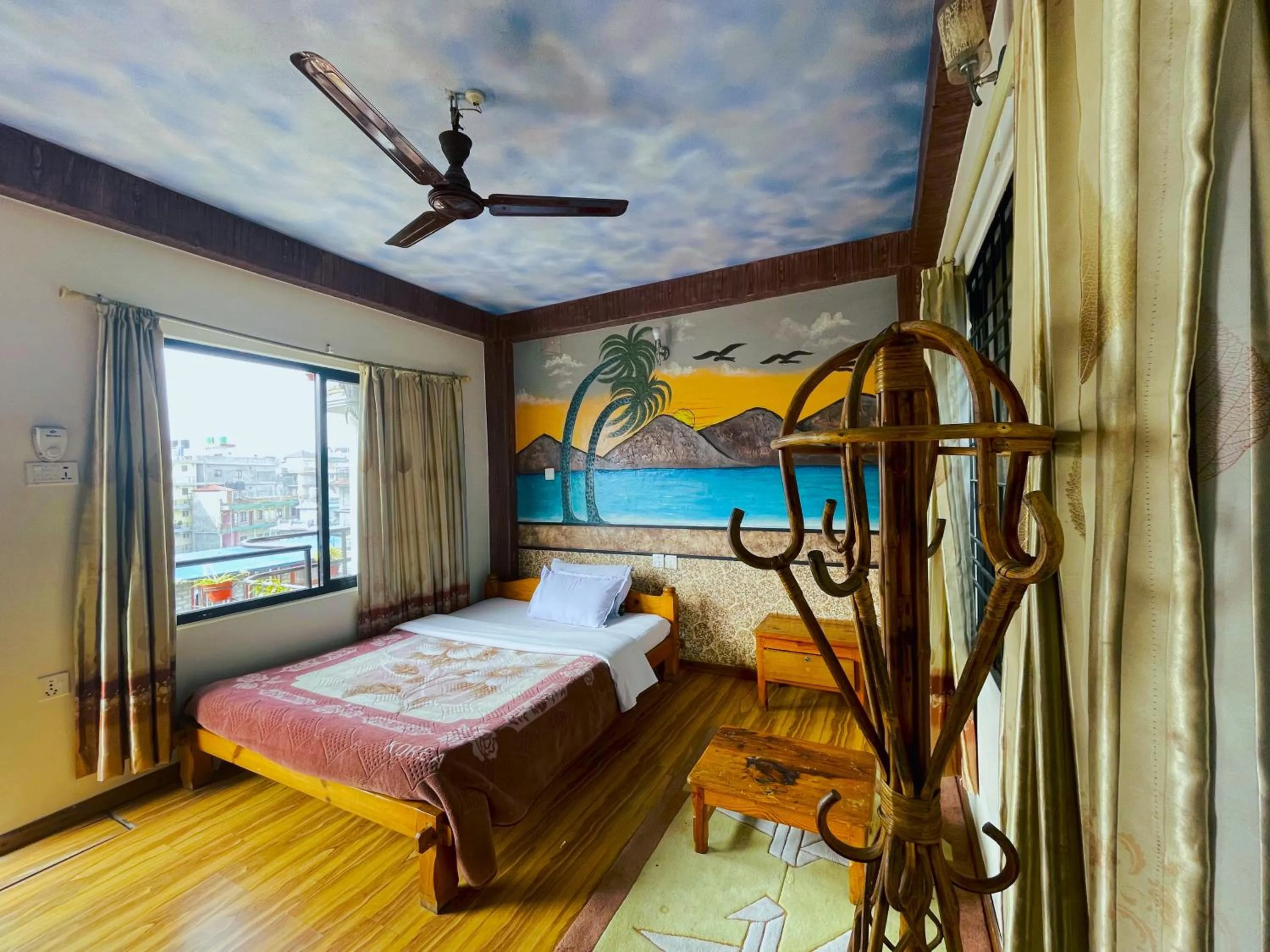 Bed in Hotel Hakoniwa