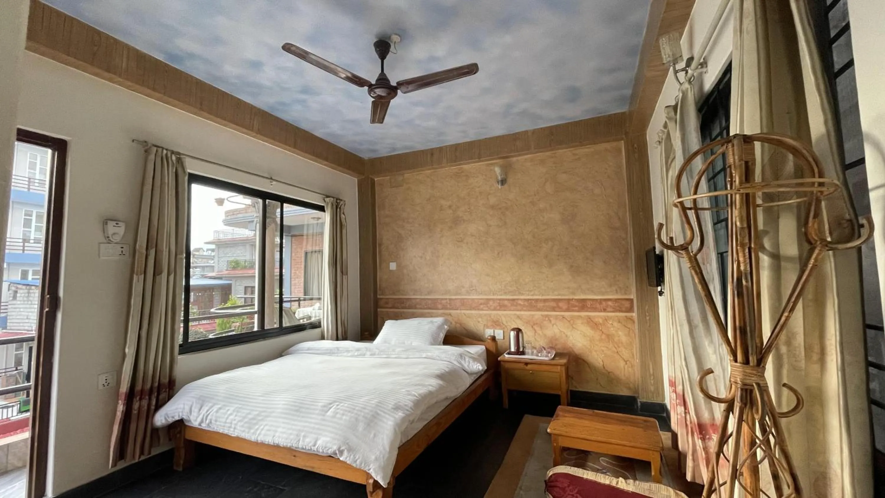 Bed in Hotel Hakoniwa