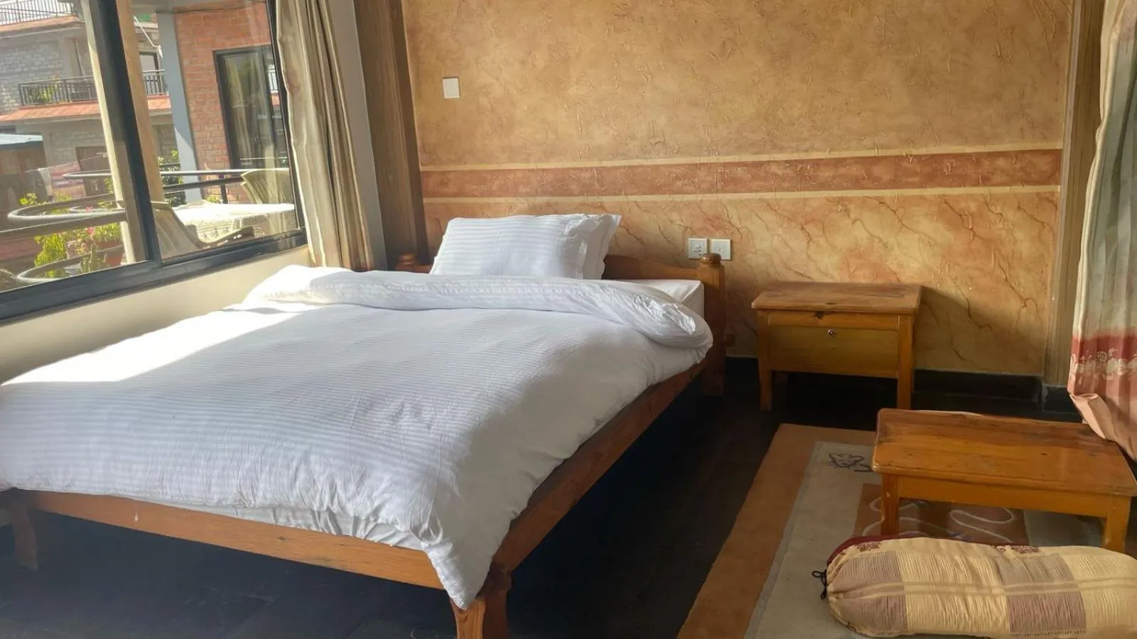 Bed in Hotel Hakoniwa