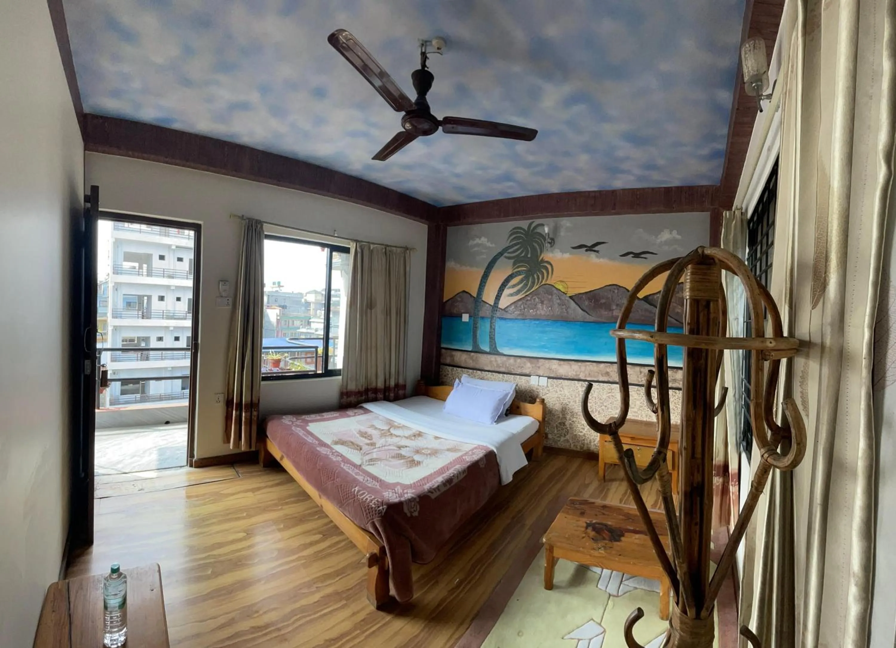 Bed in Hotel Hakoniwa