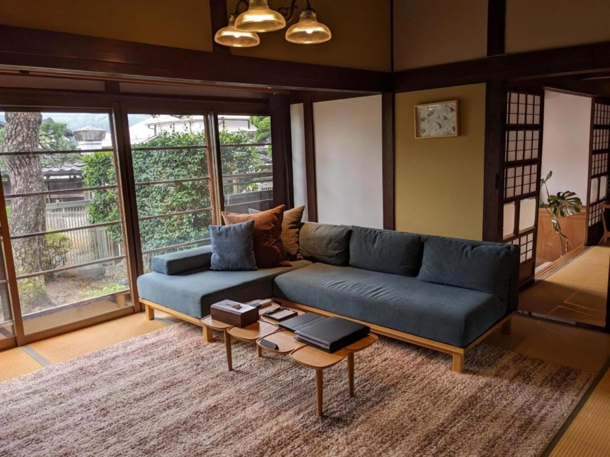 Living room in Iizukatei