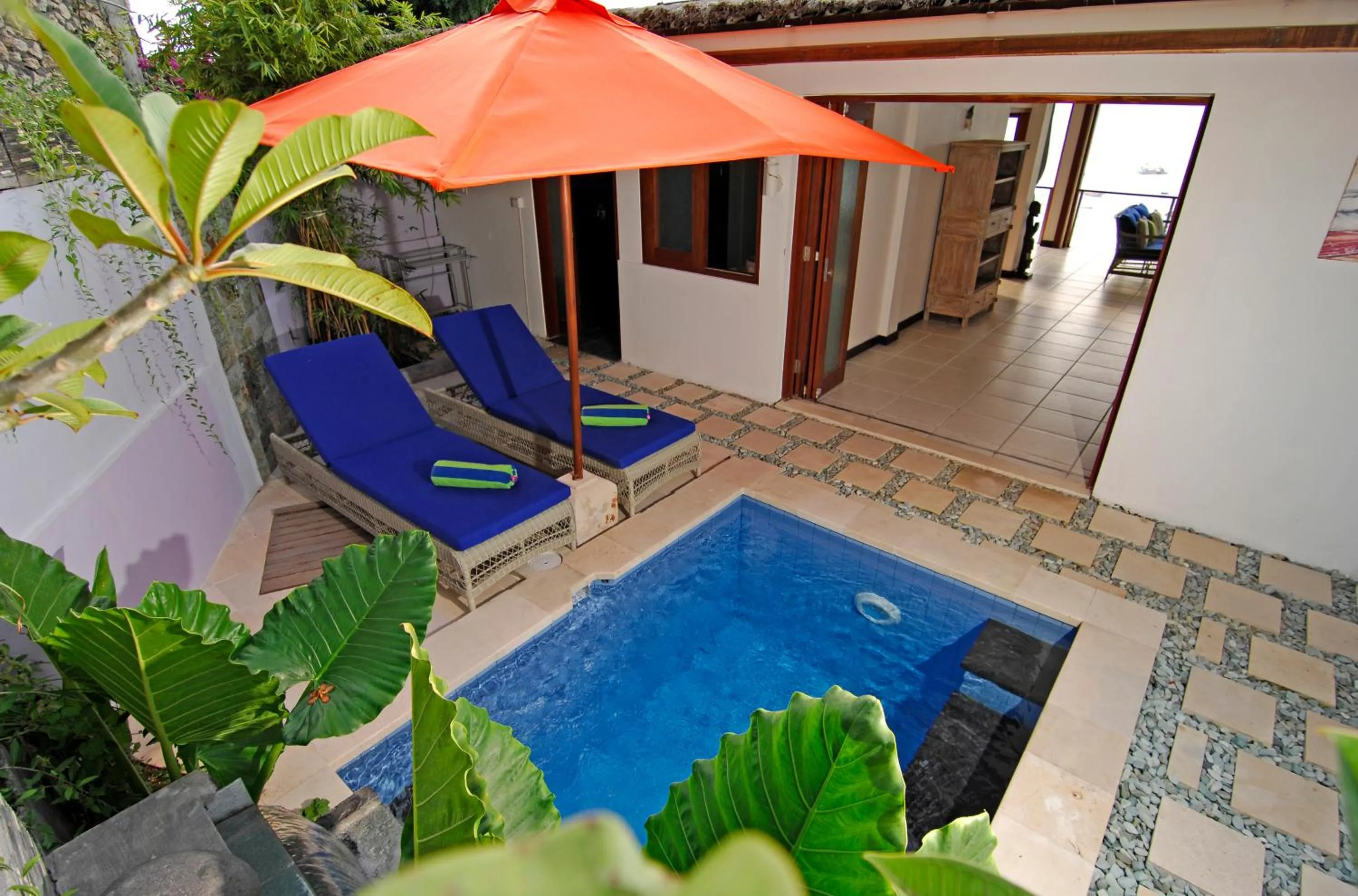Swimming pool in Lembongan Sanctuary Villas