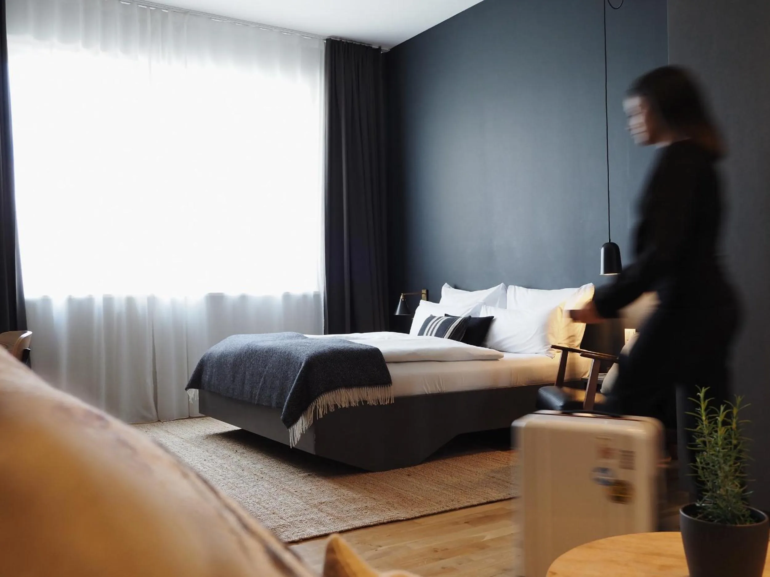 Photo of the whole room, Bed in Bold Hotel München Giesing