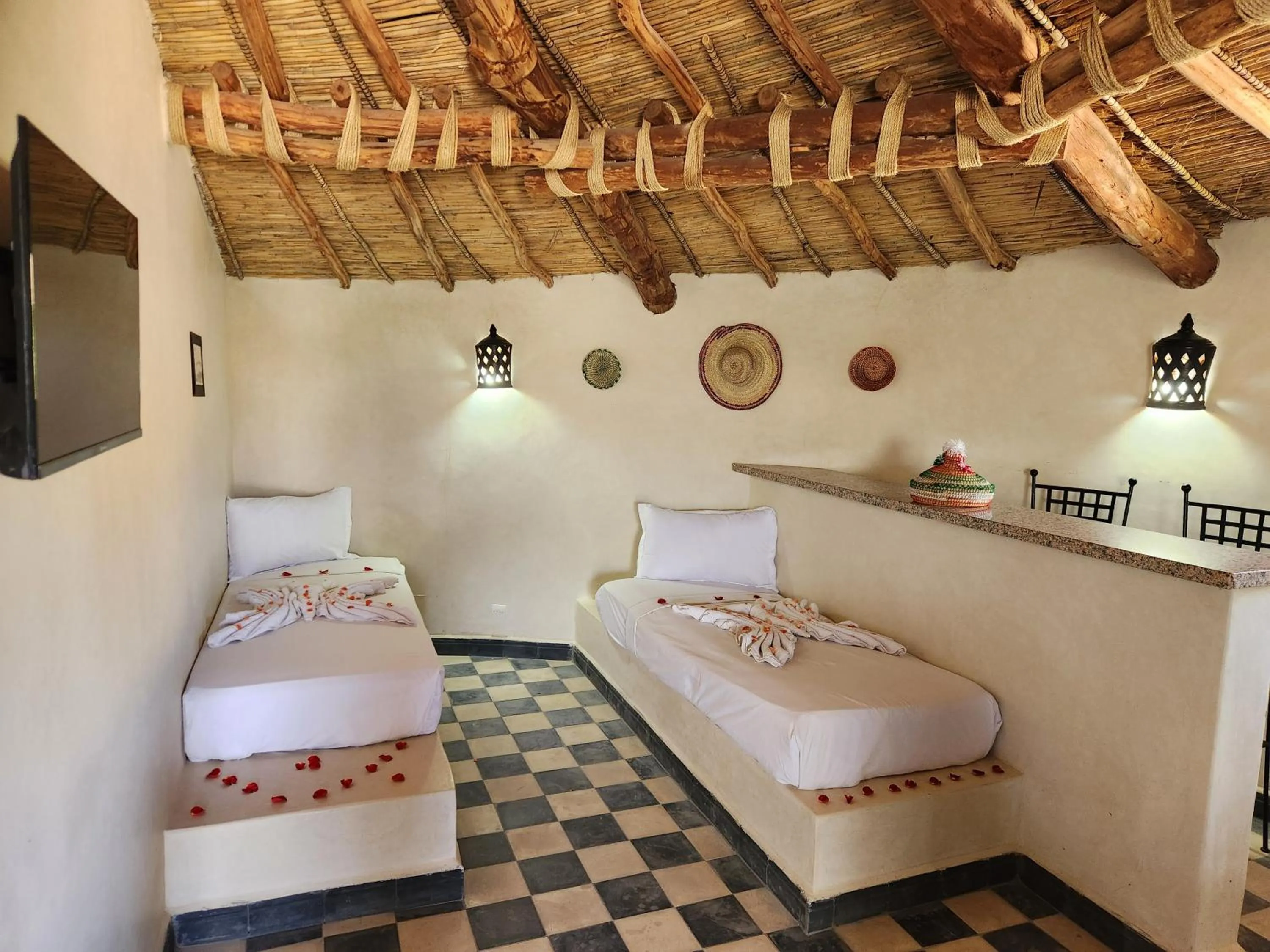 Bed in Les Jardins d Amizmiz 6 piscines