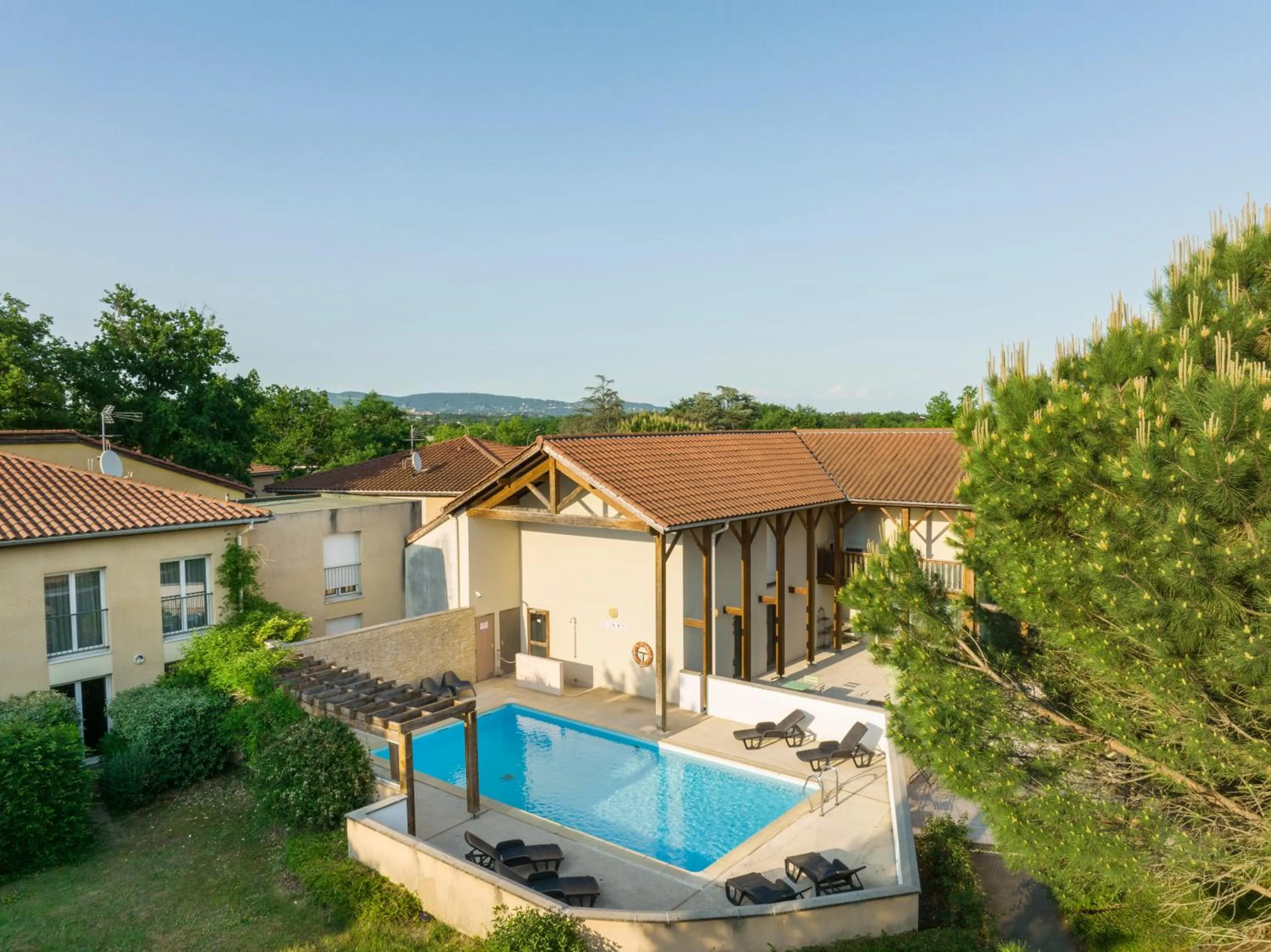 Bird's eye view in Garden & City Lyon - Marcy