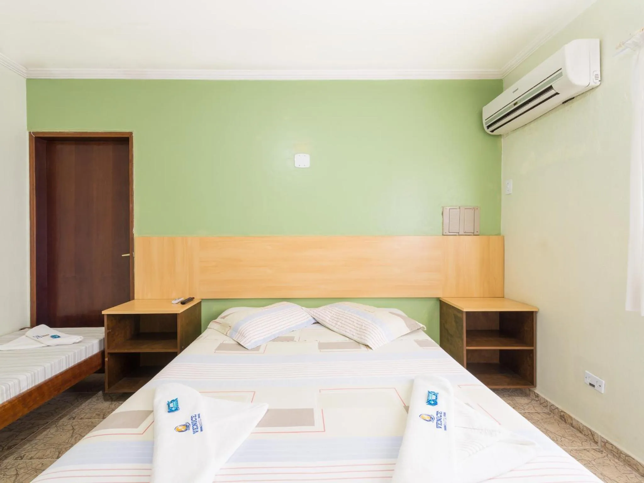 Bedroom, Bed in Hotel Venice Ubatuba