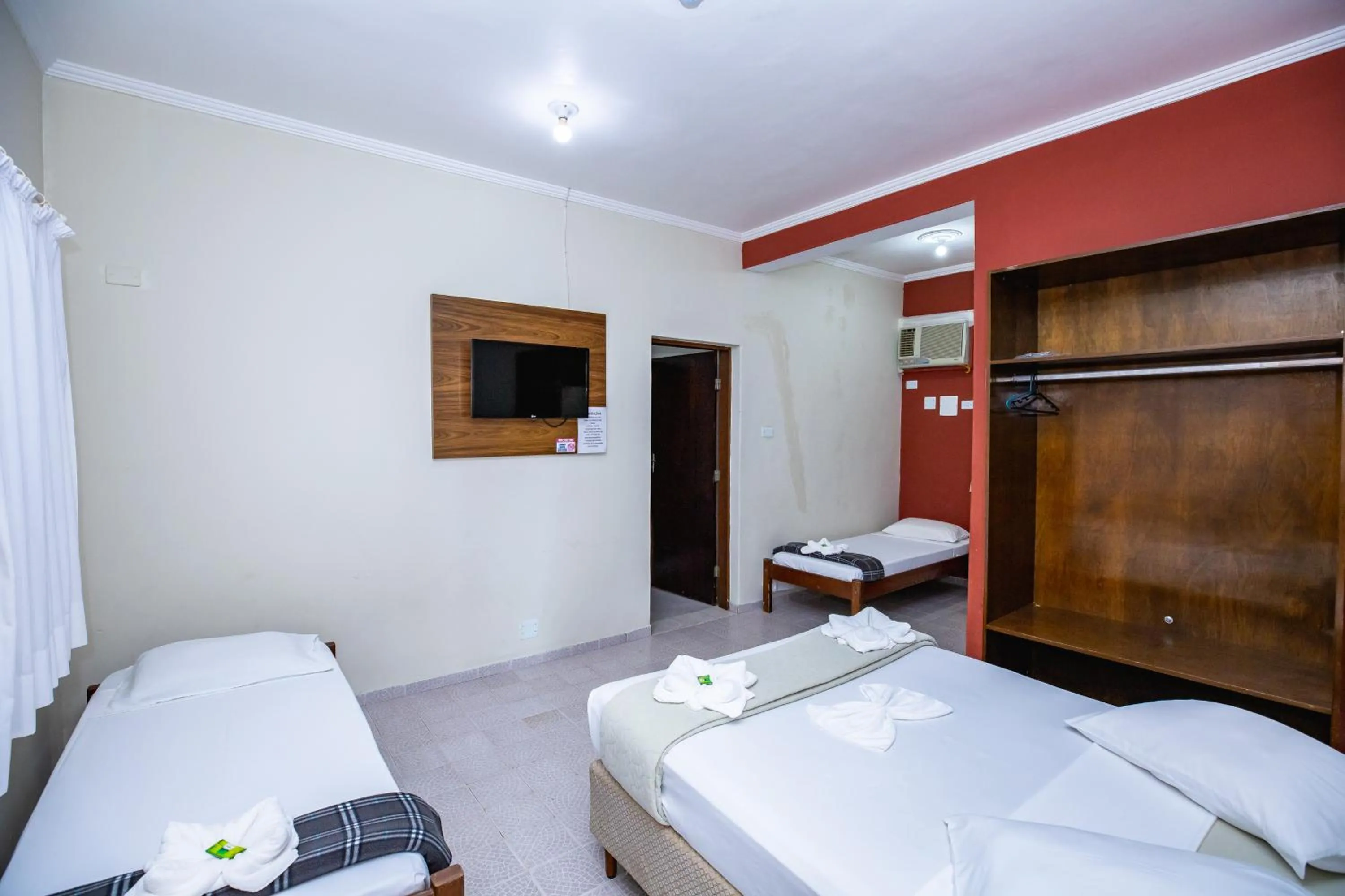 Bedroom, Bed in Hotel Venice Ubatuba