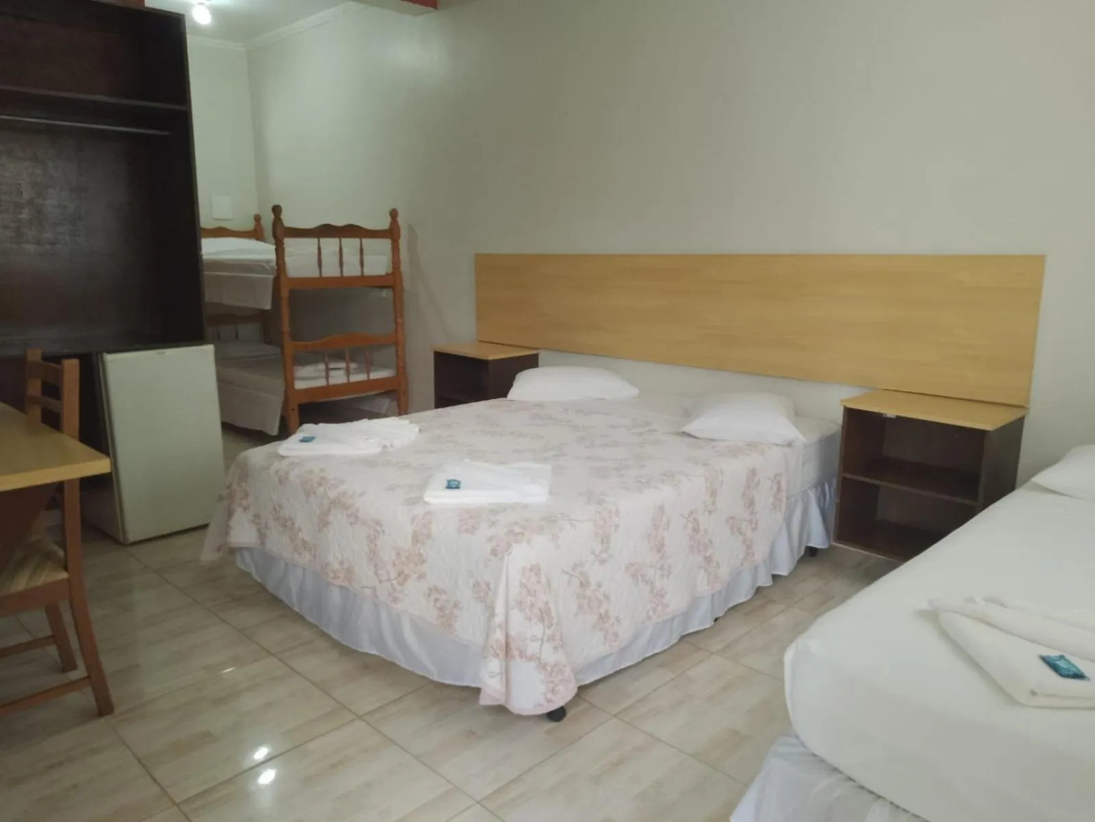 Bed in Hotel Venice Ubatuba