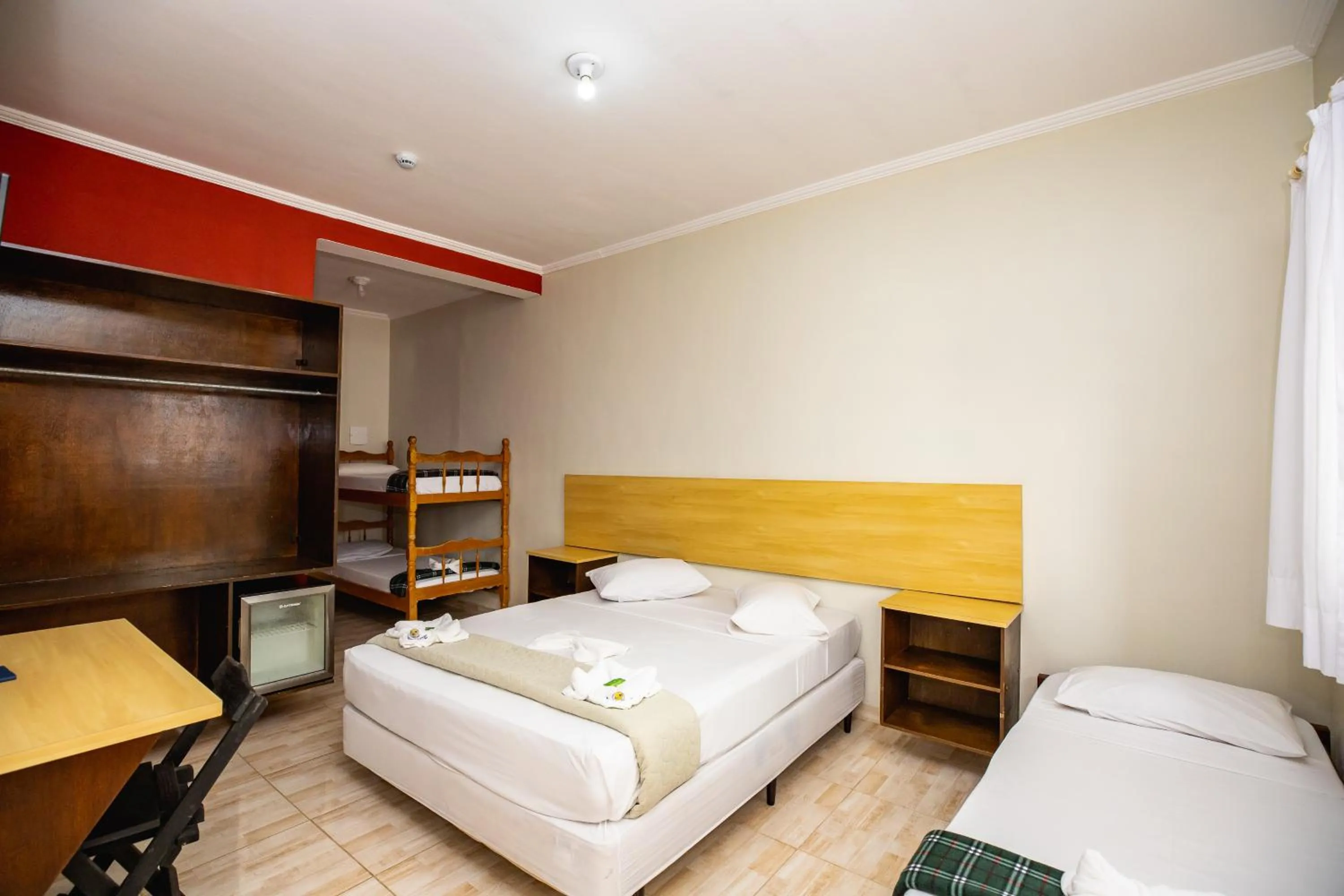 Bedroom, Bed in Hotel Venice Ubatuba