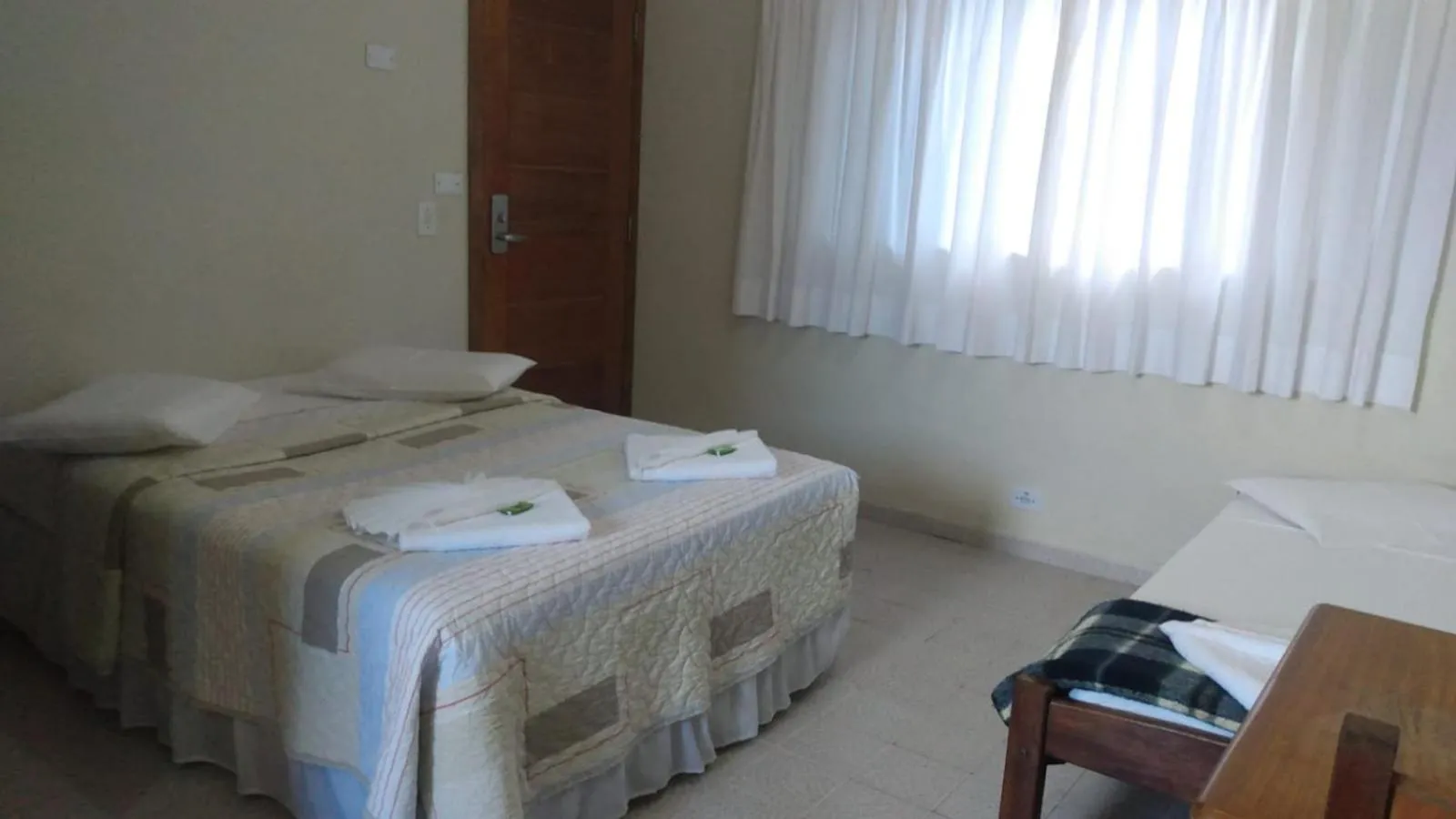 Bed in Hotel Venice Ubatuba