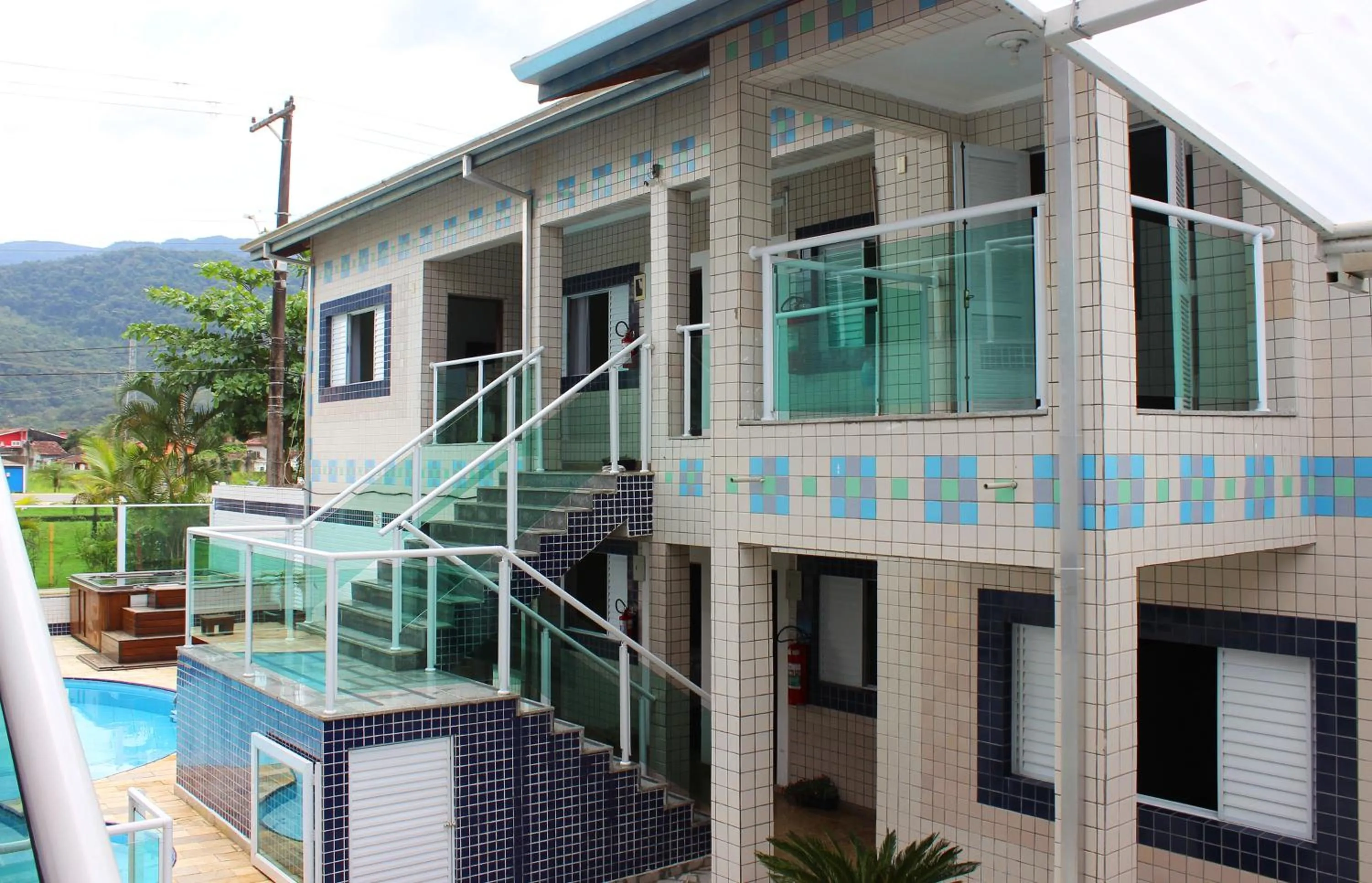 Floor plan in Hotel Venice Ubatuba