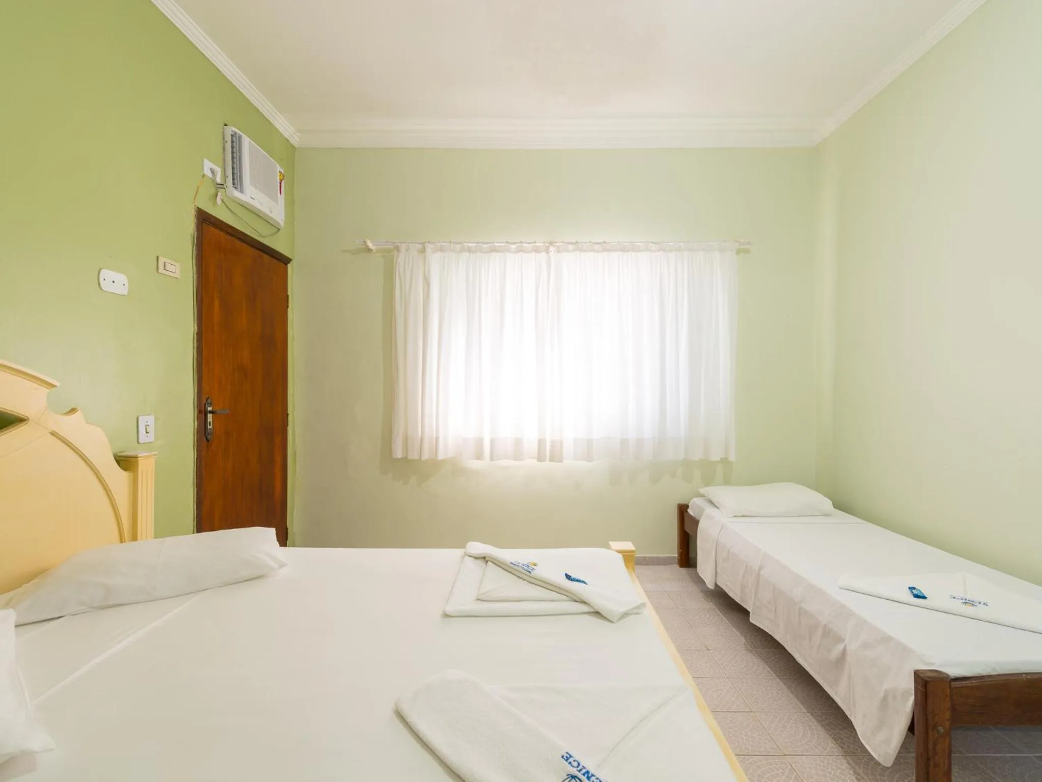 Bedroom, Bed in Hotel Venice Ubatuba