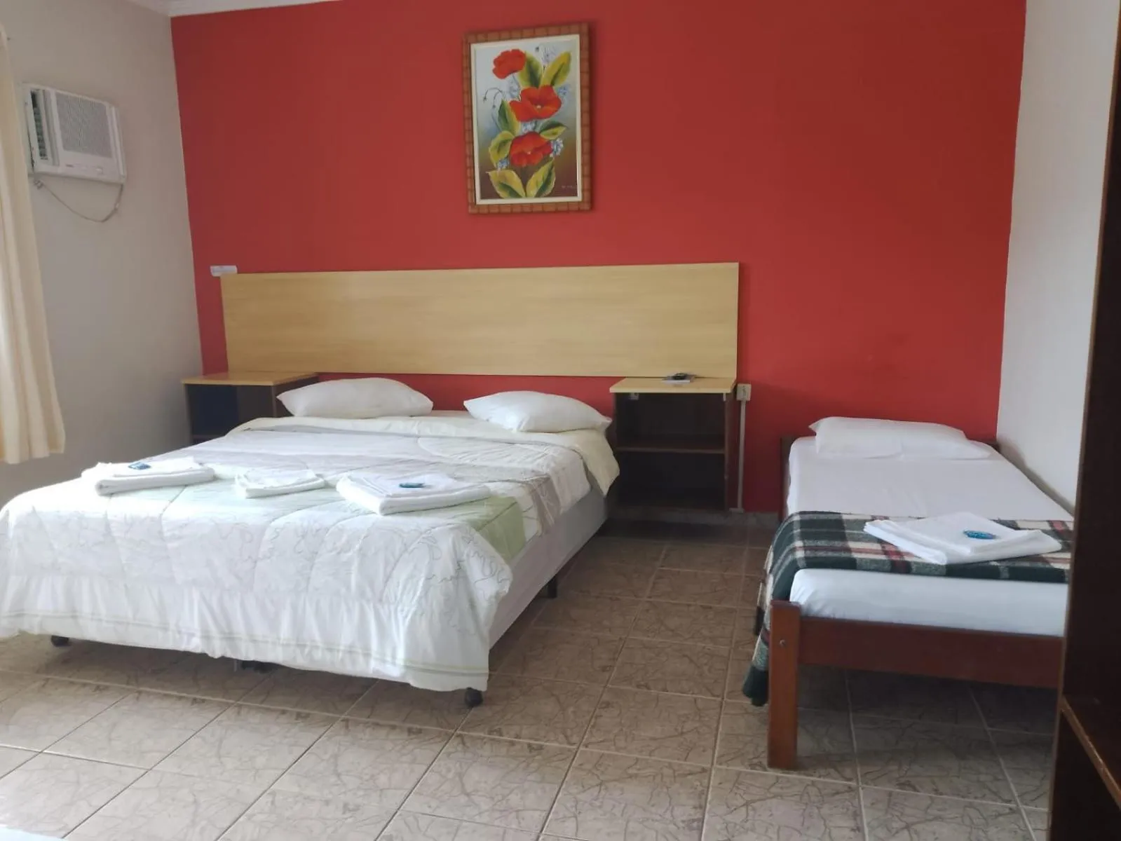Bed in Hotel Venice Ubatuba