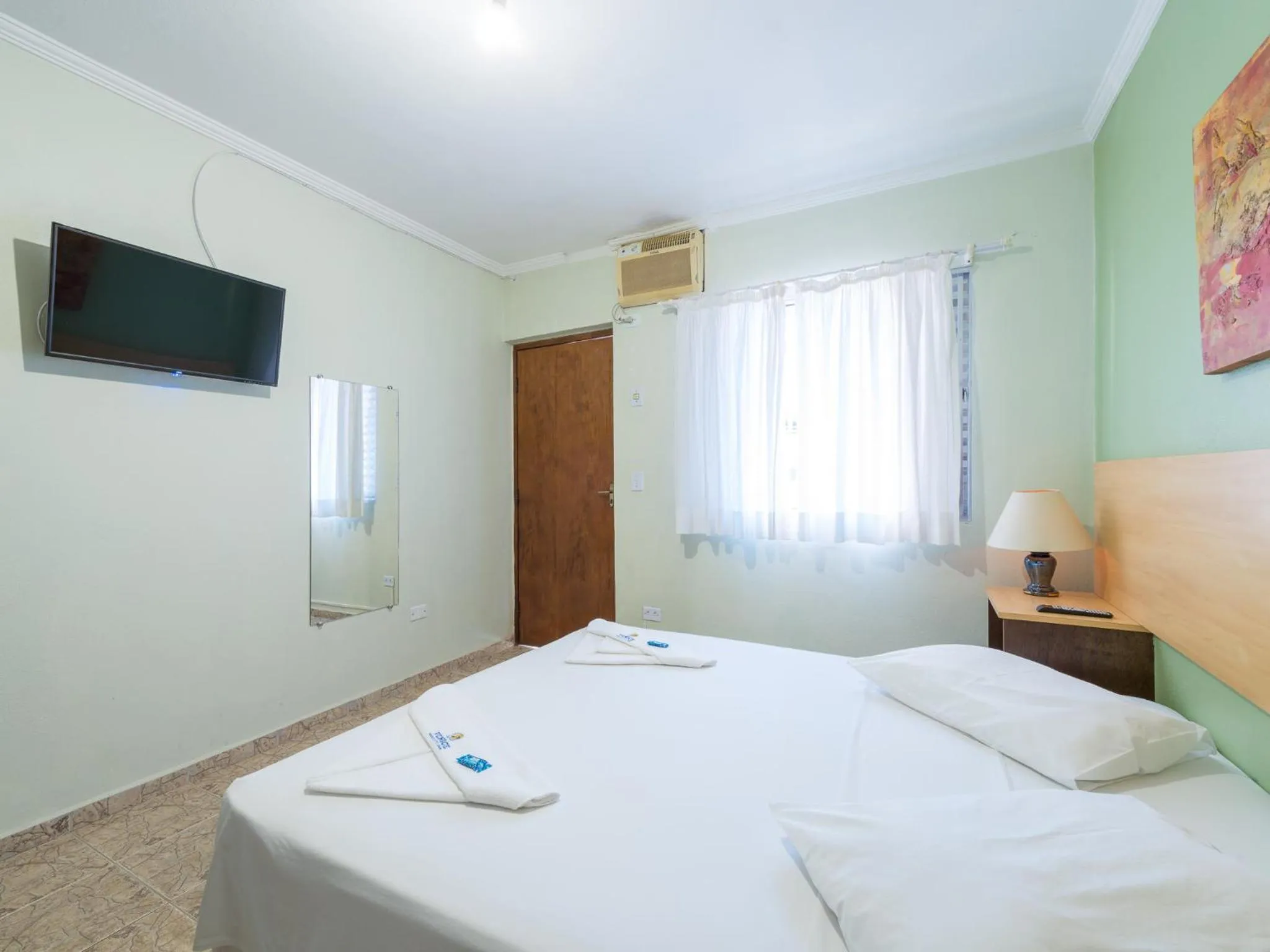 Bedroom, Bed in Hotel Venice Ubatuba