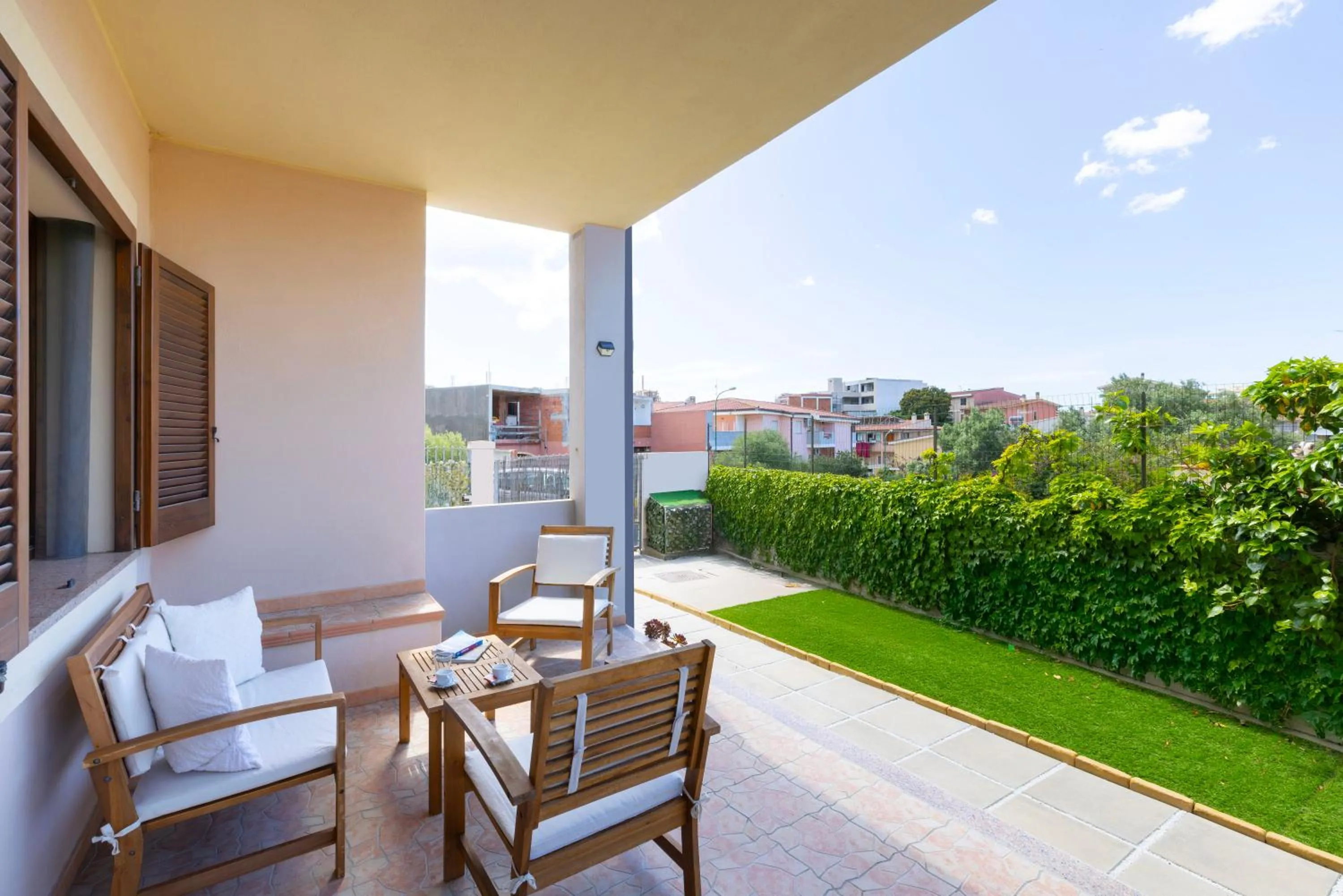 Patio in Giaco's Rooms