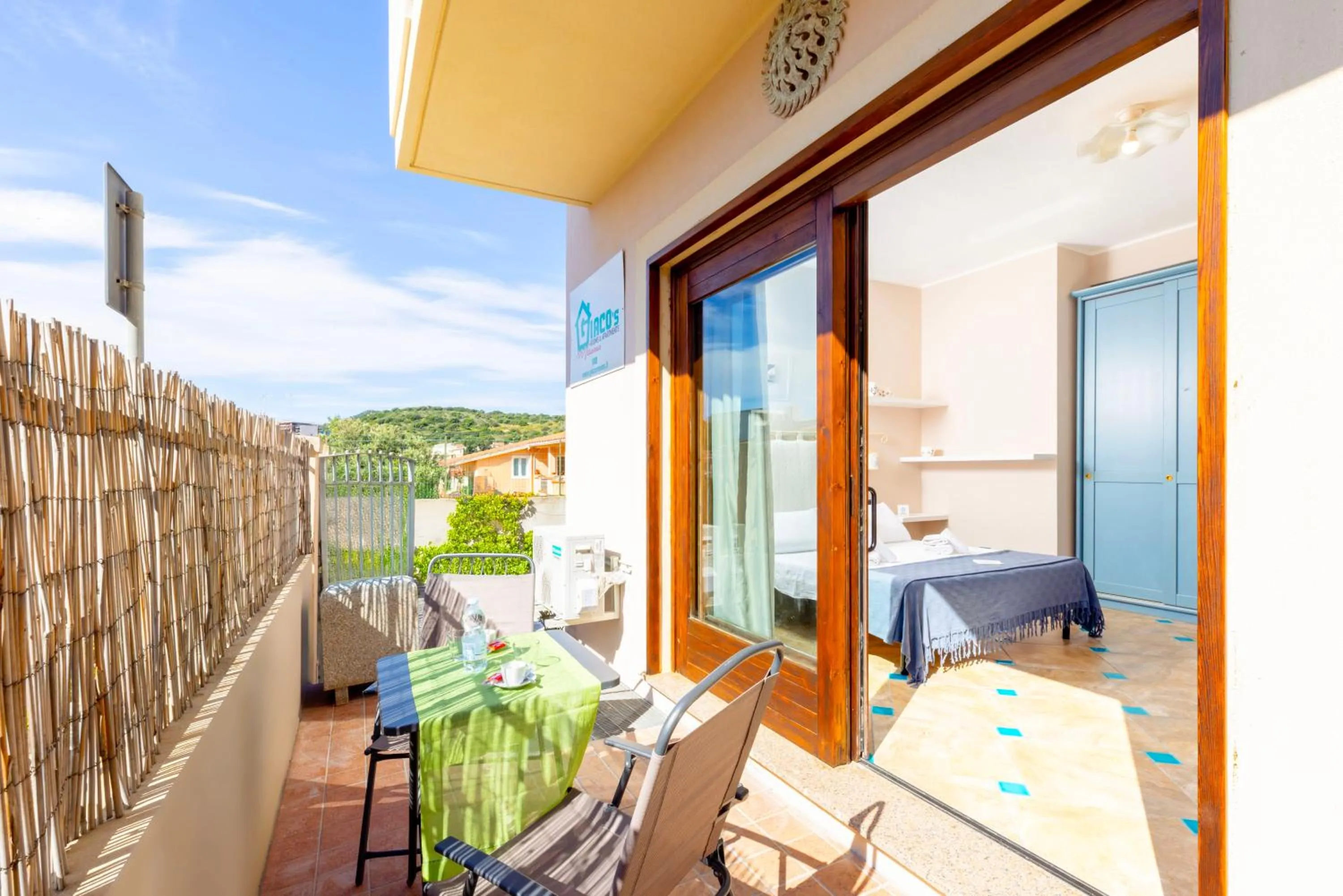 Balcony/Terrace in Giaco's Rooms