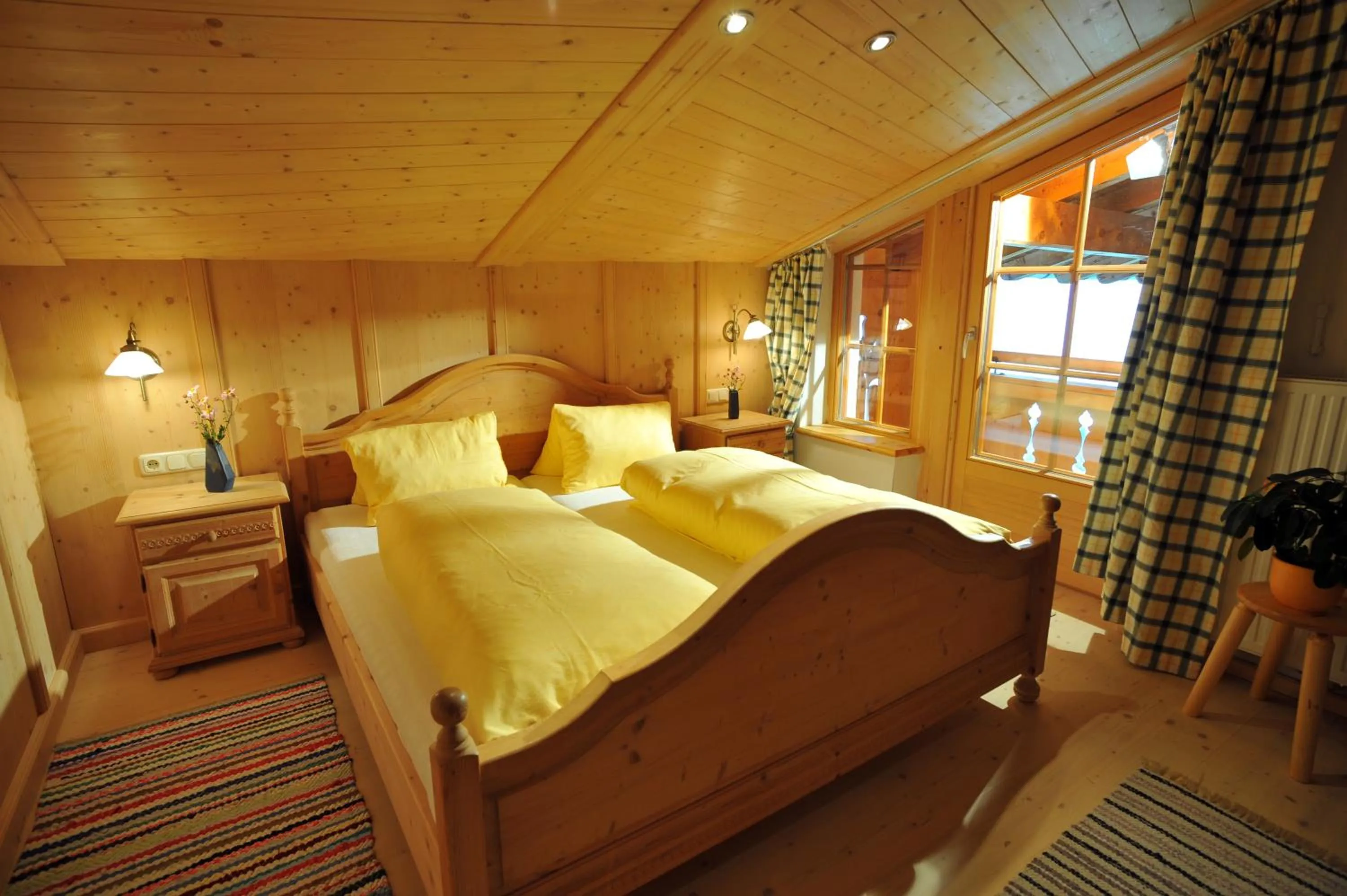 Bedroom, Bed in Biobauernhof Fleckl