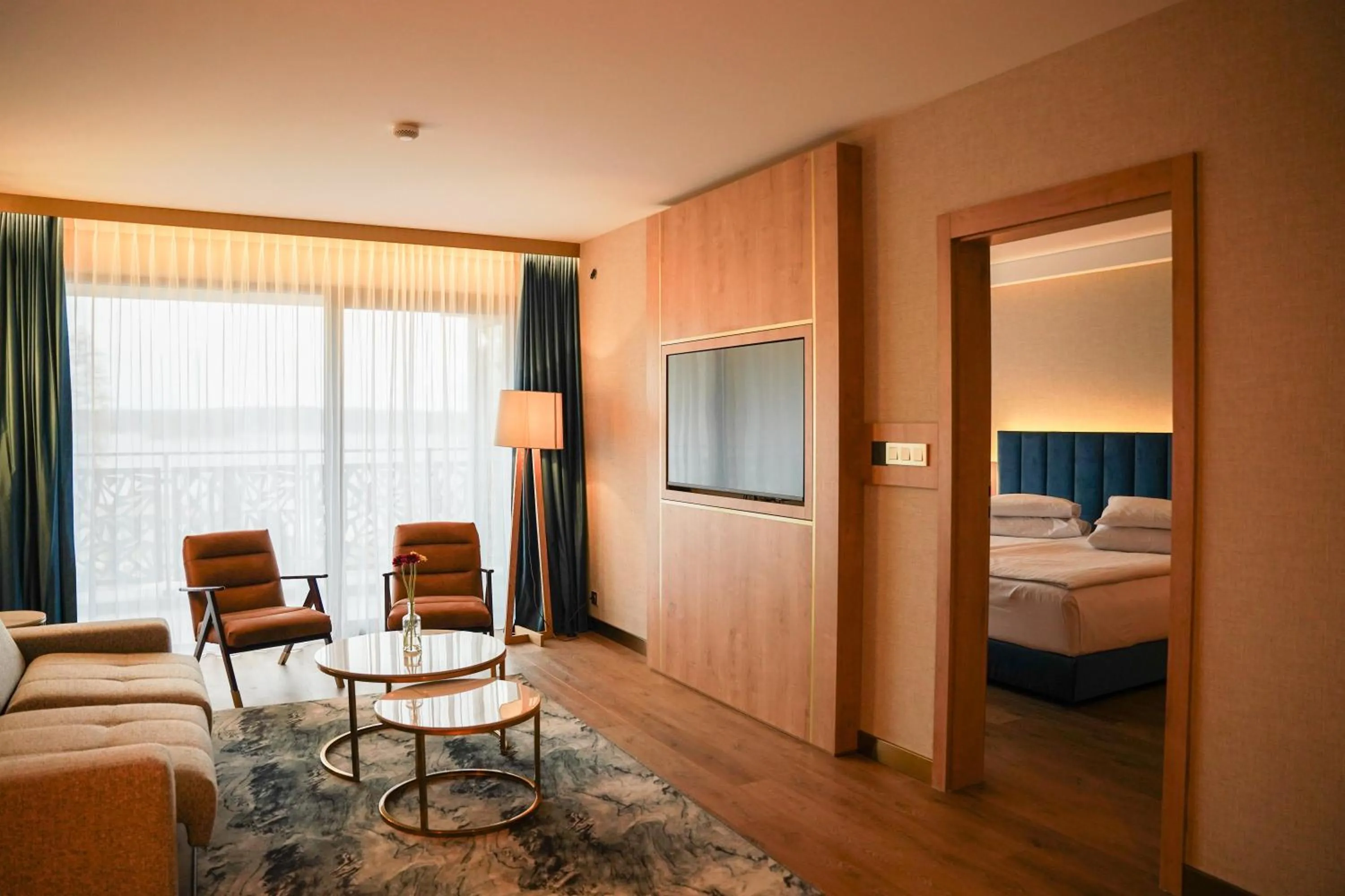 TV and multimedia, Bed in Hotel Mazurski Raj