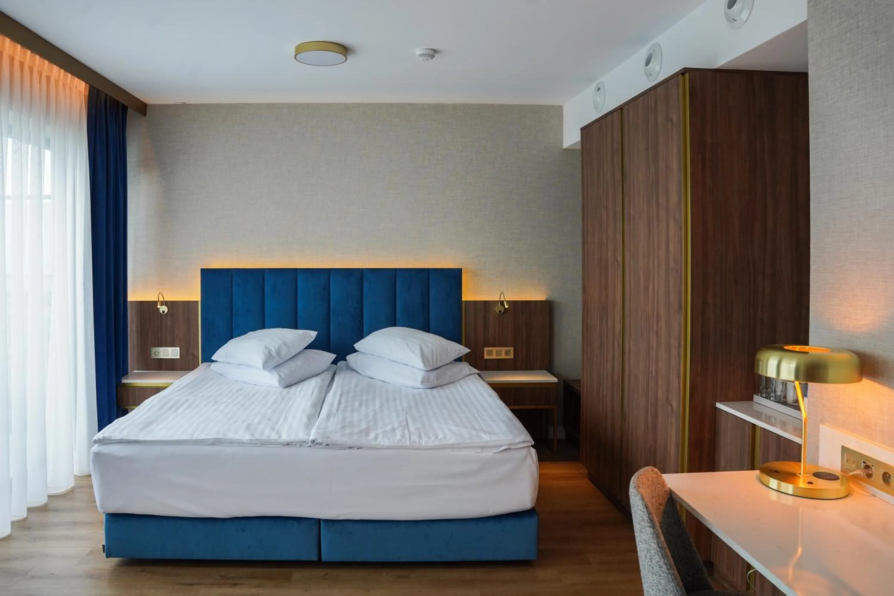 Bed in Hotel Mazurski Raj