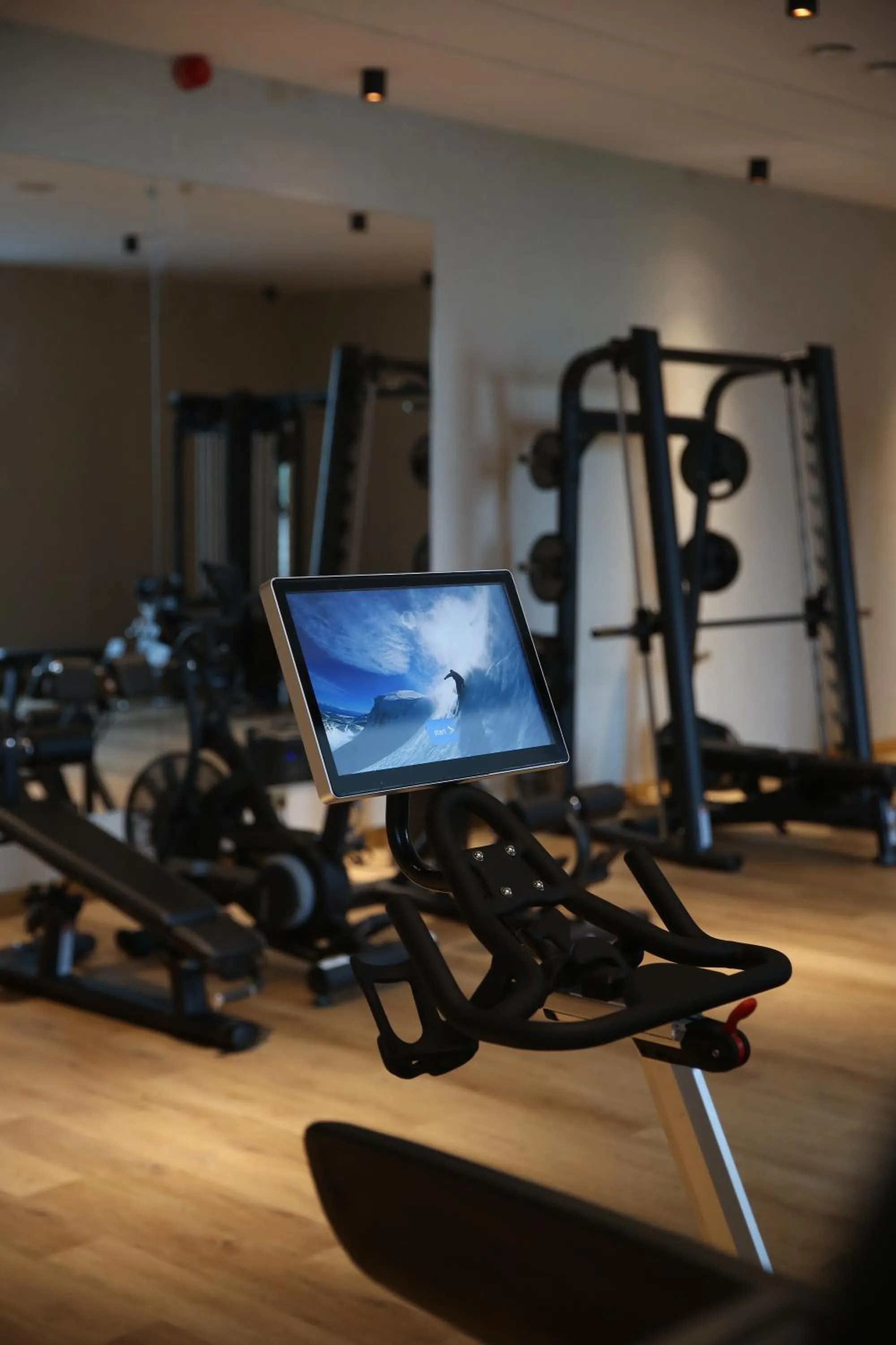 Fitness centre/facilities in Hotel Mazurski Raj
