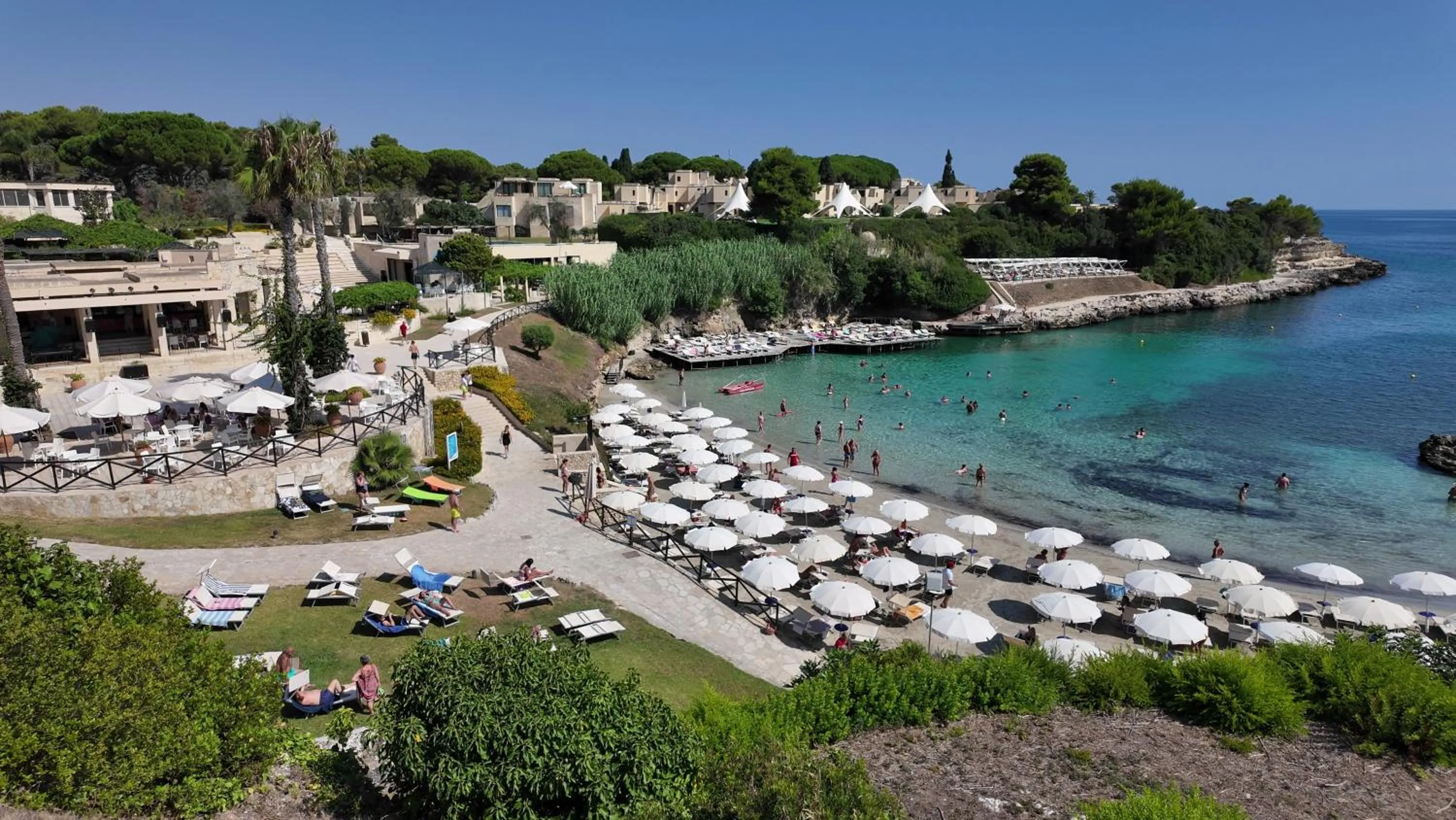 Beach in Le Cale D'Otranto Beach Resort