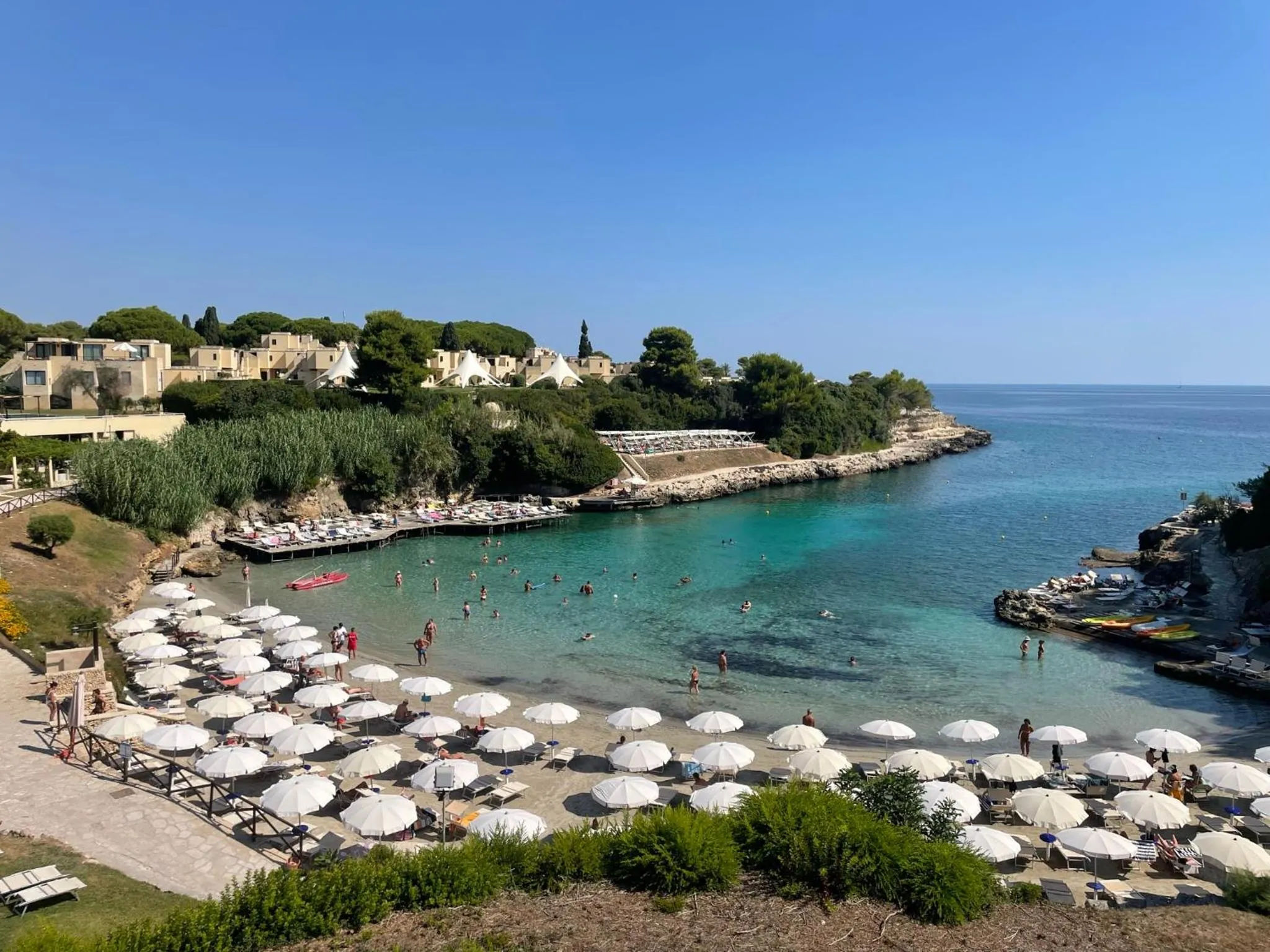Beach in Le Cale D'Otranto Beach Resort