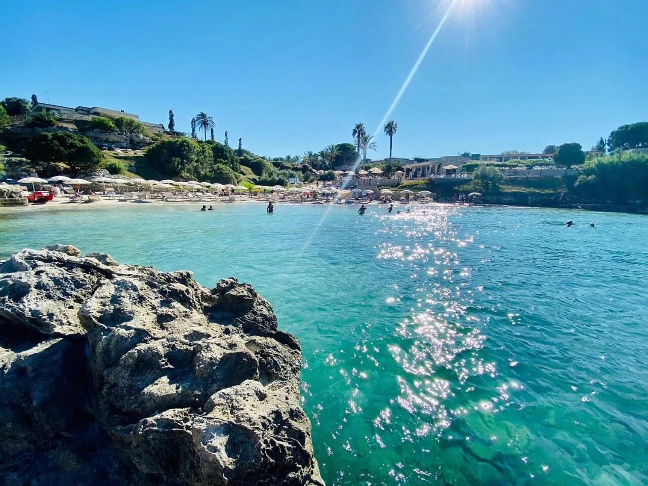 Beach in Le Cale D'Otranto Beach Resort