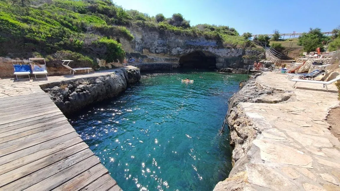 Solarium in Le Cale D'Otranto Beach Resort
