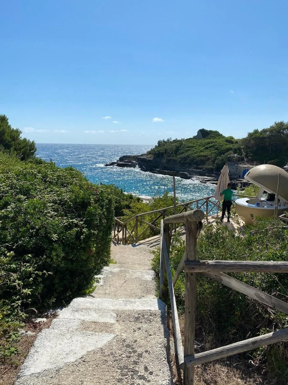 Sea view in Le Cale D'Otranto Beach Resort