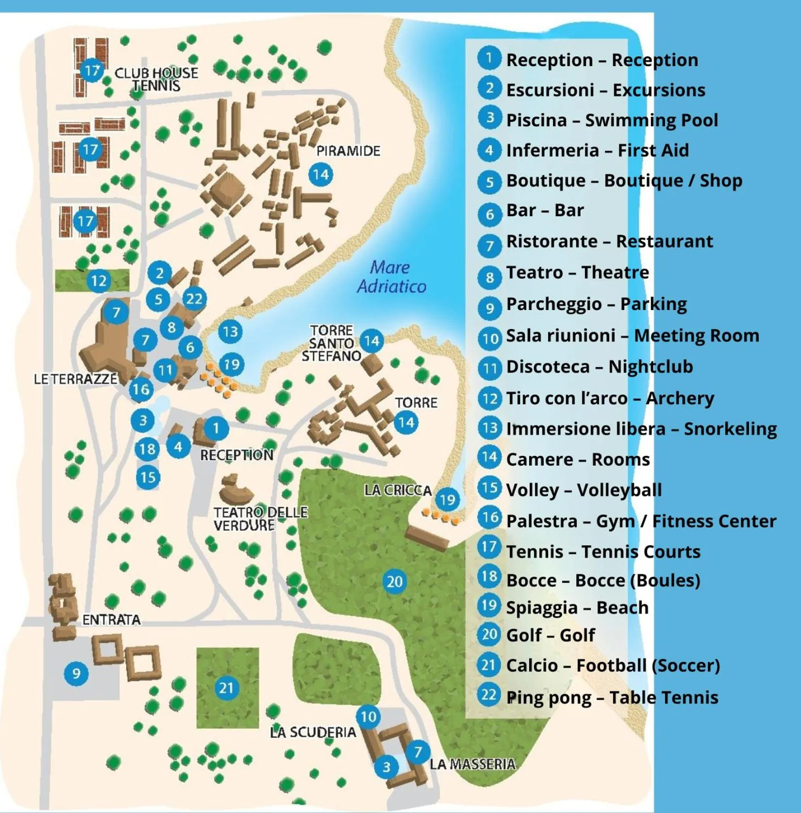 Lobby or reception in Le Cale D'Otranto Beach Resort