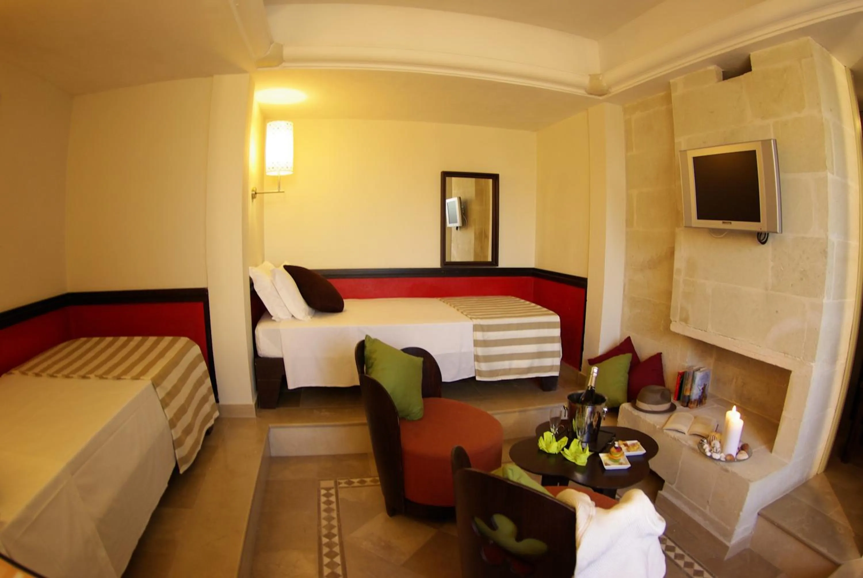 Photo of the whole room, Bed in Le Cale D'Otranto Beach Resort