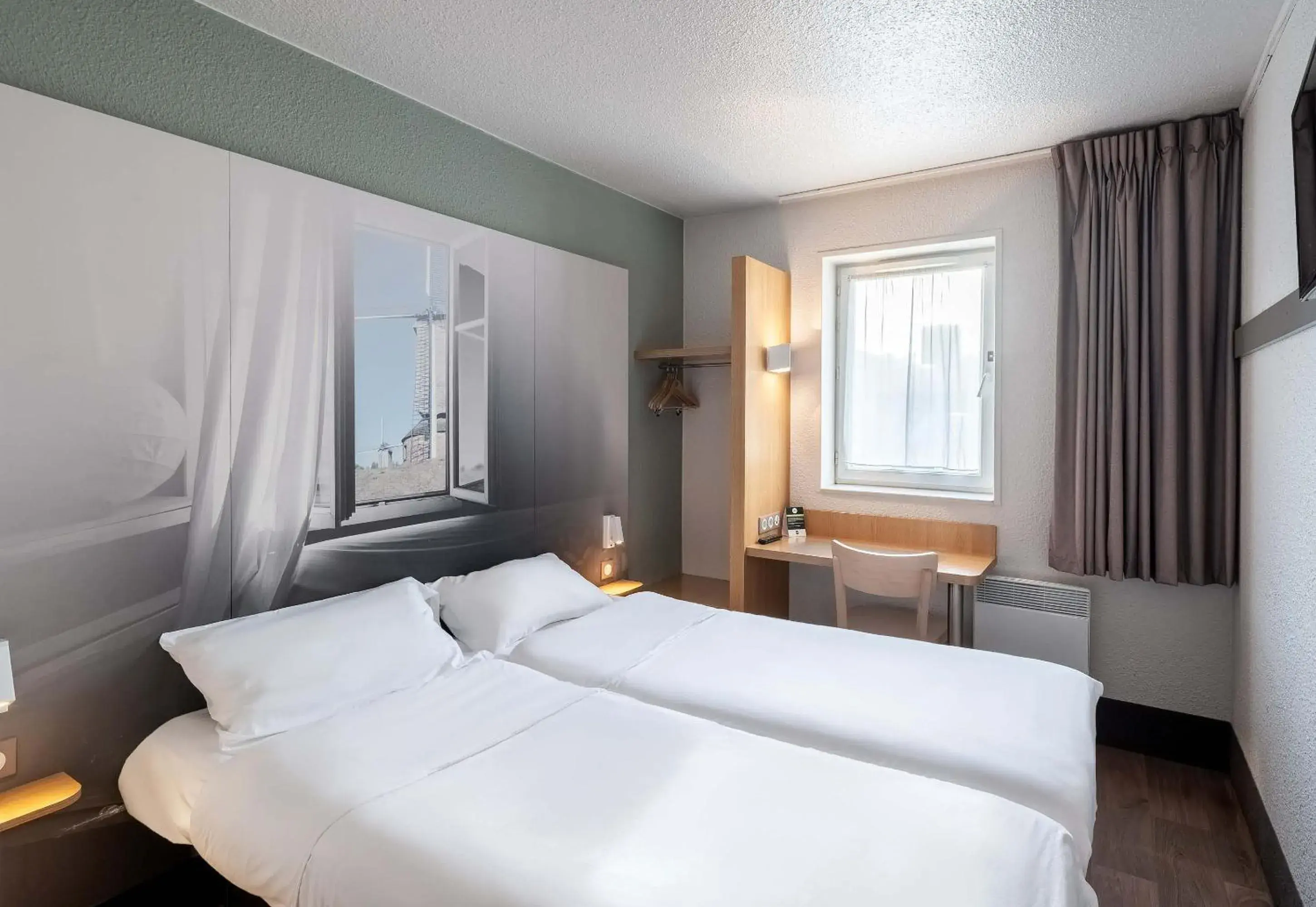 Twin Room in B&B HOTEL Lille Lezennes Grand Stade Twin Room in B&B HOTEL Lille Lezennes Grand Stade