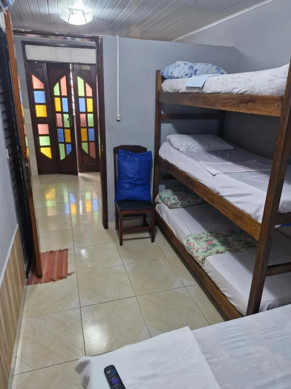 Bed in Kitnets com AR Condicionado na Praia