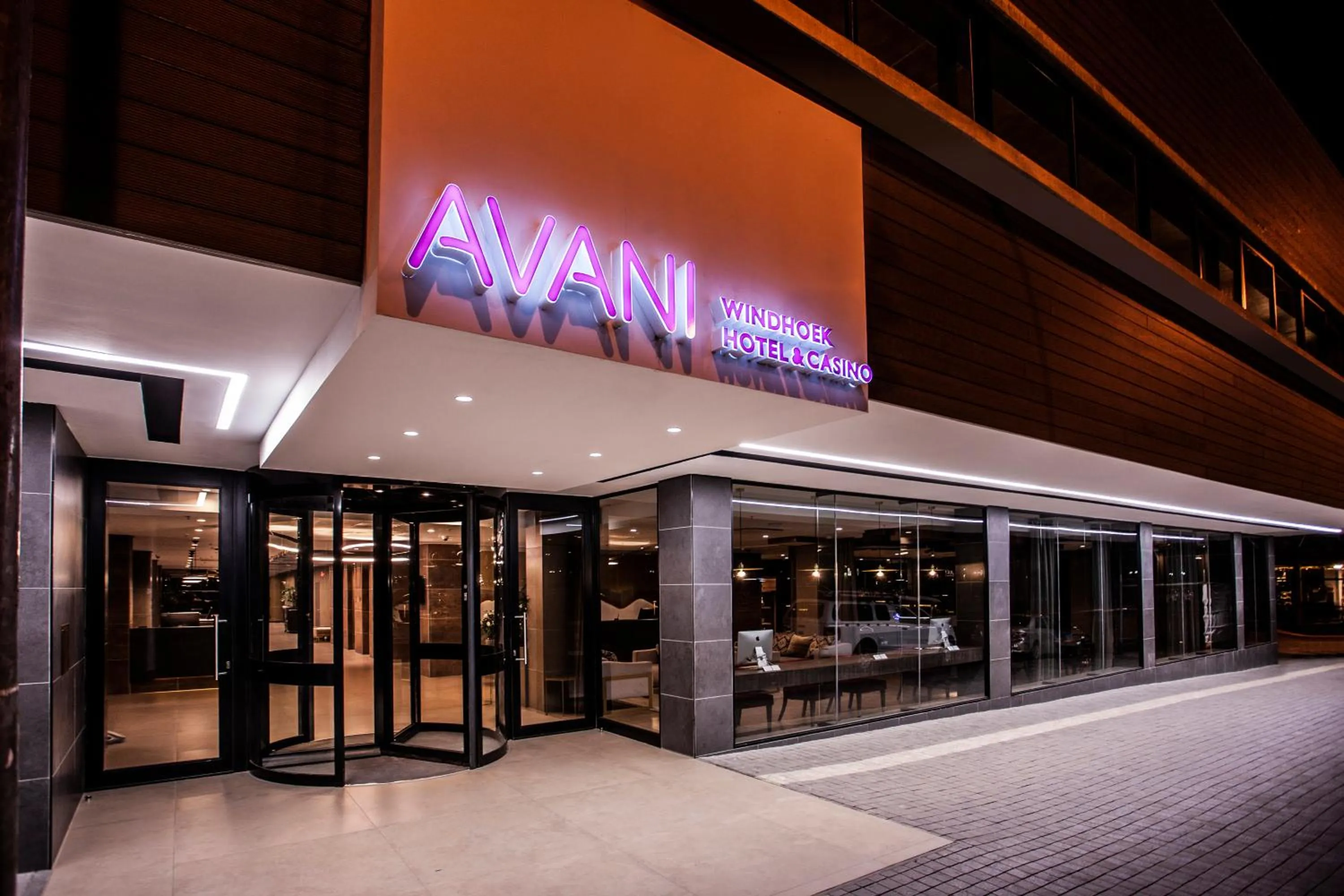 Facade/entrance in Avani Windhoek Hotel & Casino