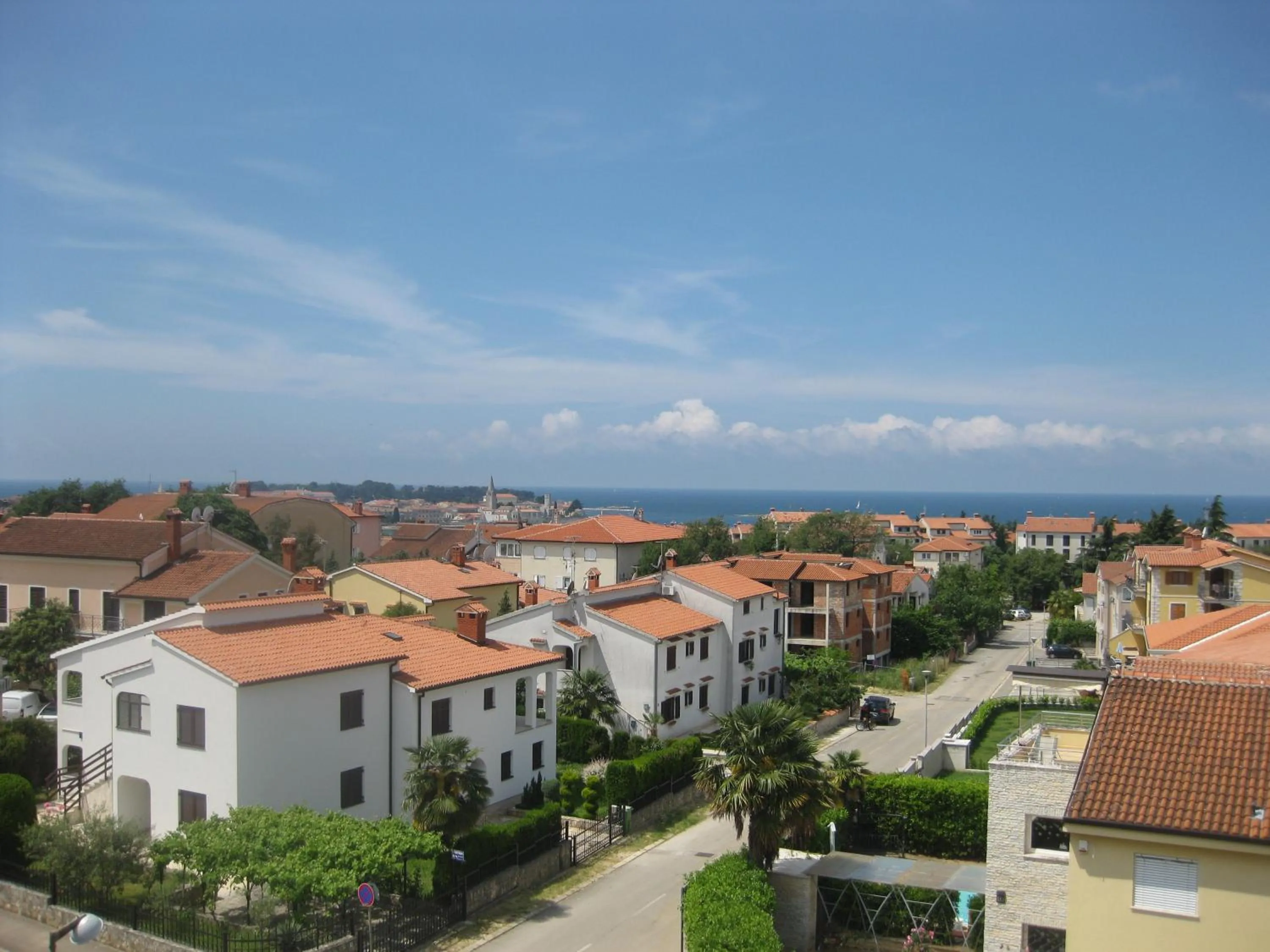 Bird's eye view in Apartments Deak