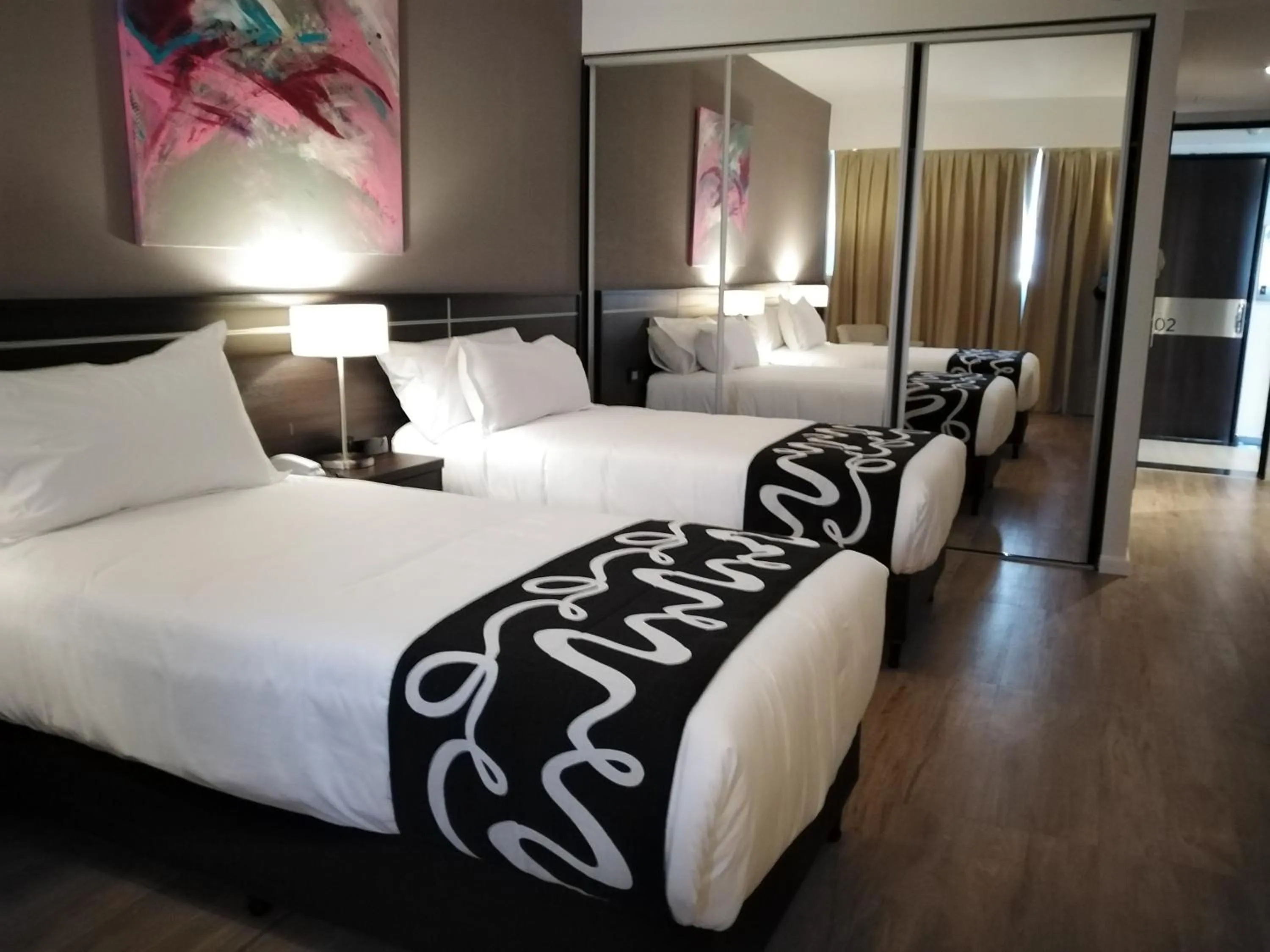 Bed in Amerian Rafaela Hotel