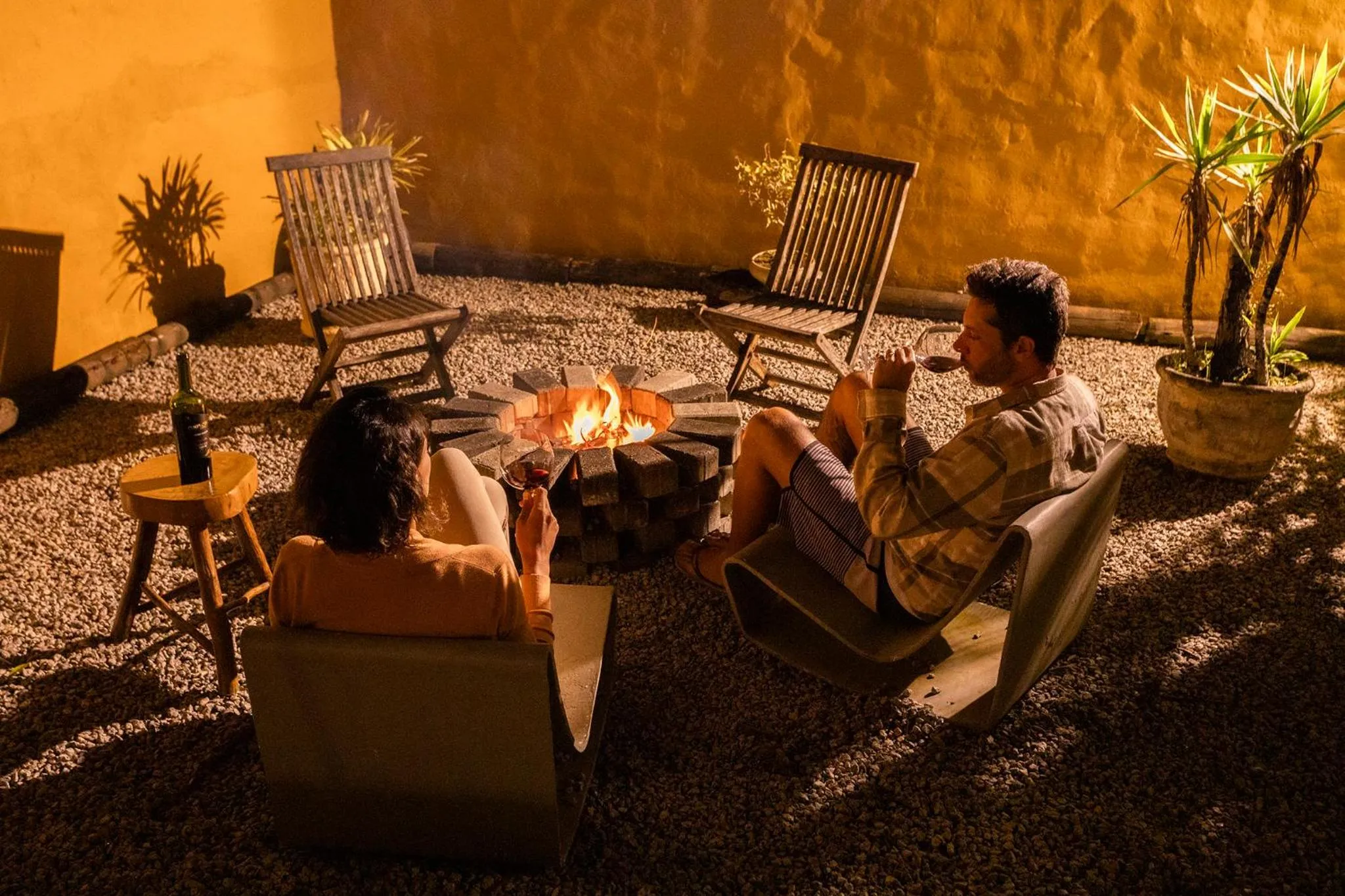 group of guests in Pousada In Bali - Maresias