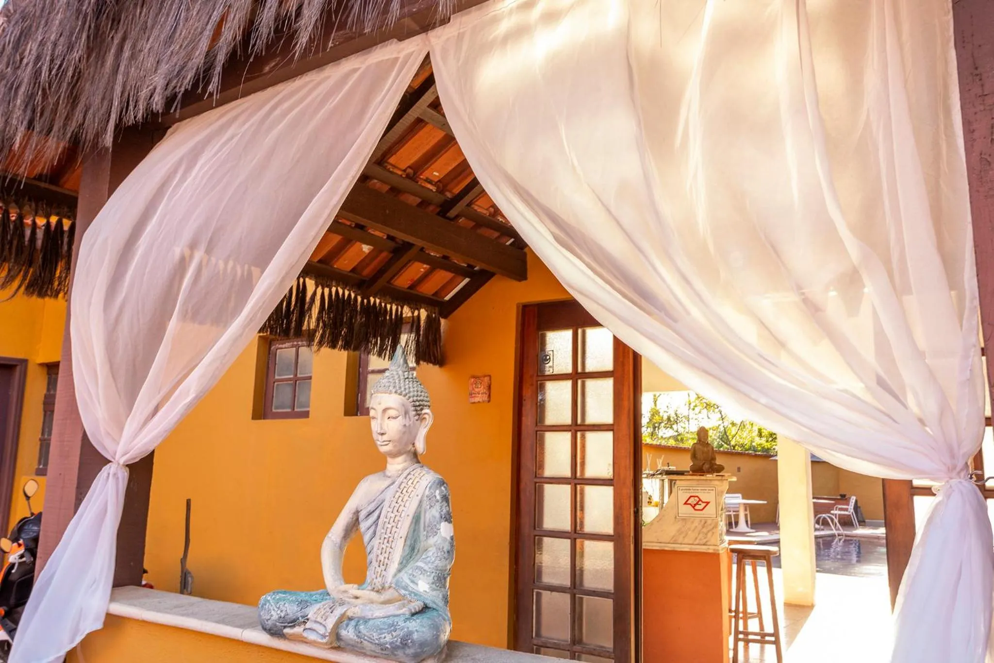 Decorative detail in Pousada In Bali - Maresias