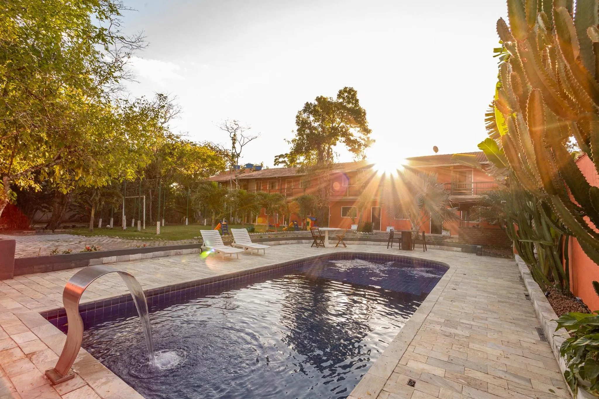 Pool view in Pousada In Bali - Maresias