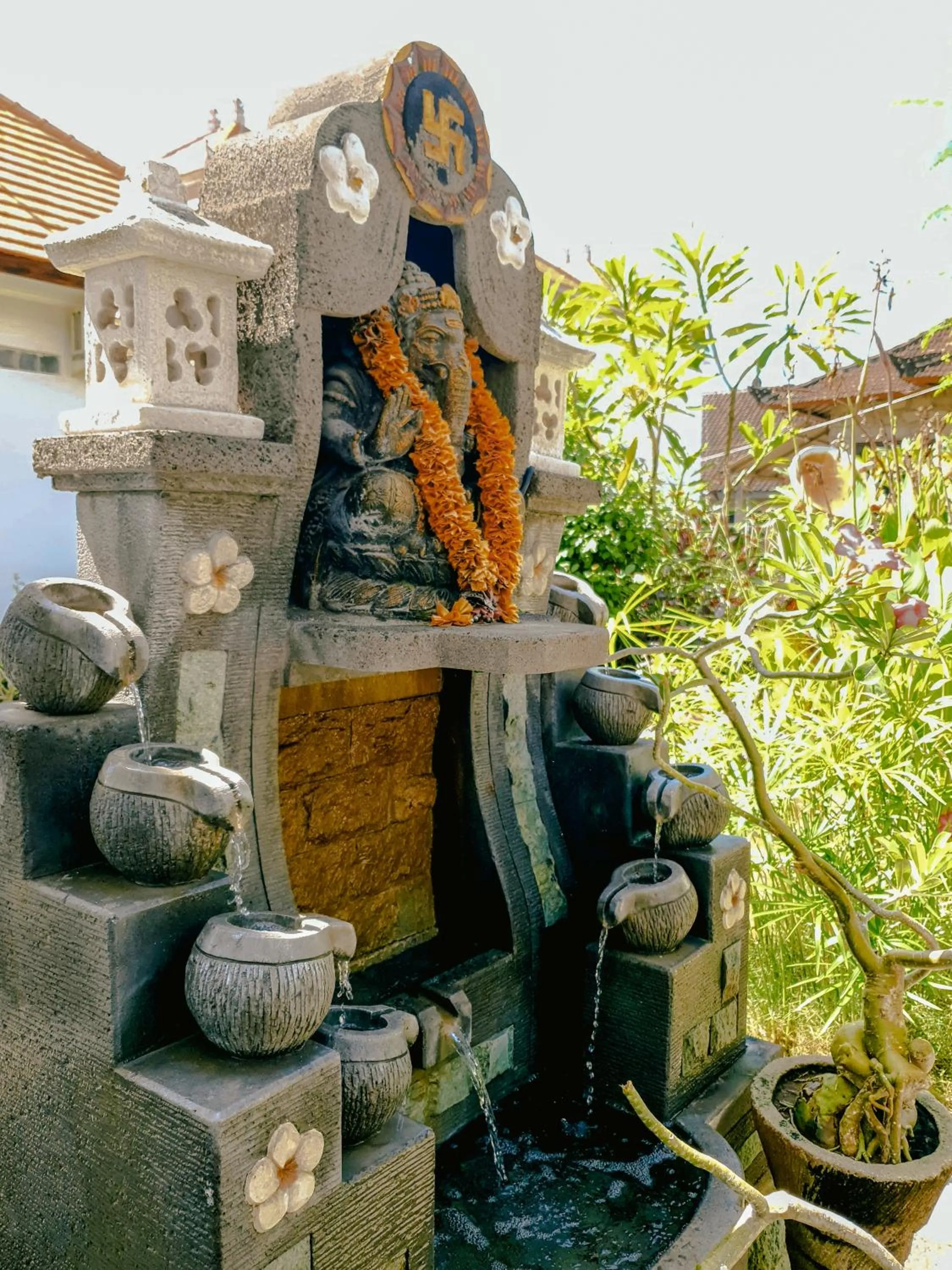 Patio in Juan Beach Bungalow
