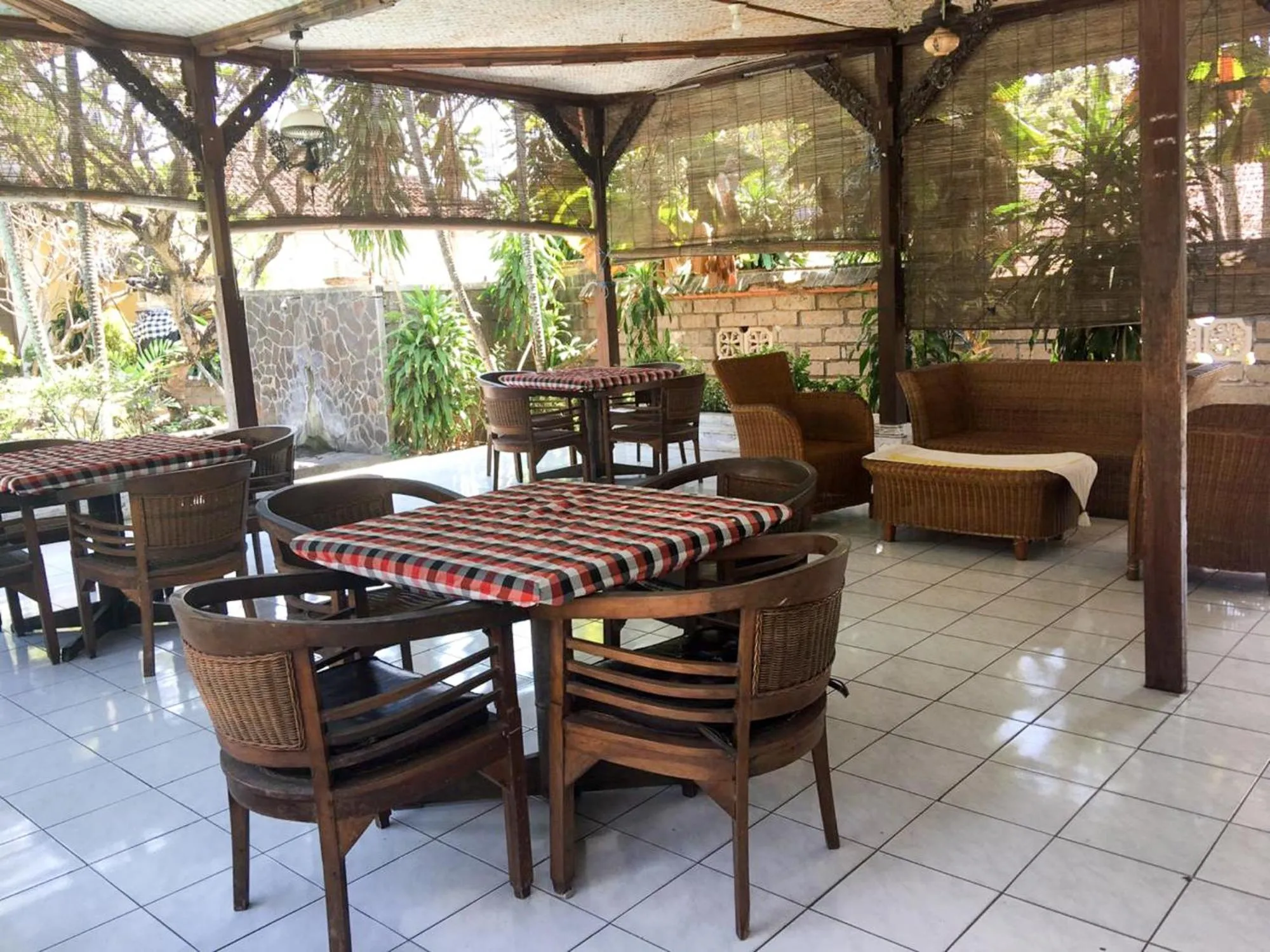 Patio in Sari Bali Resort