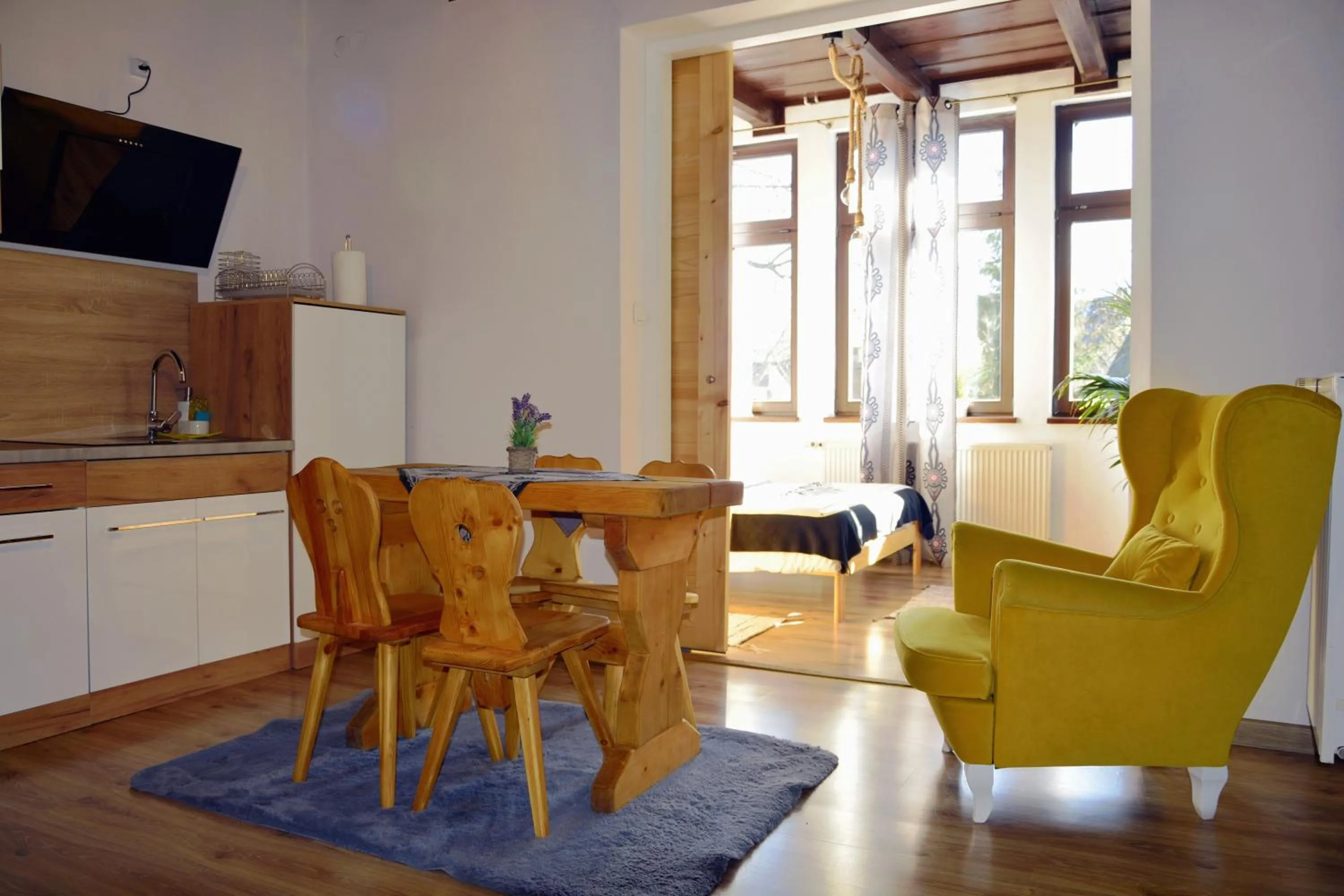 Kitchen or kitchenette in Czarna Willa