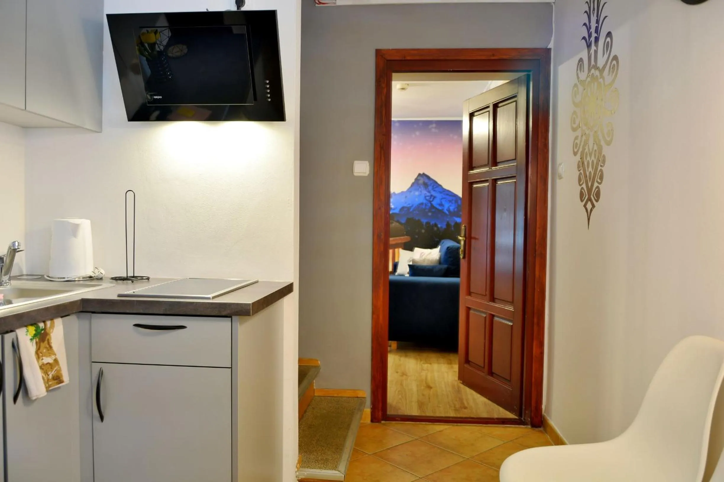 Kitchen or kitchenette in Czarna Willa