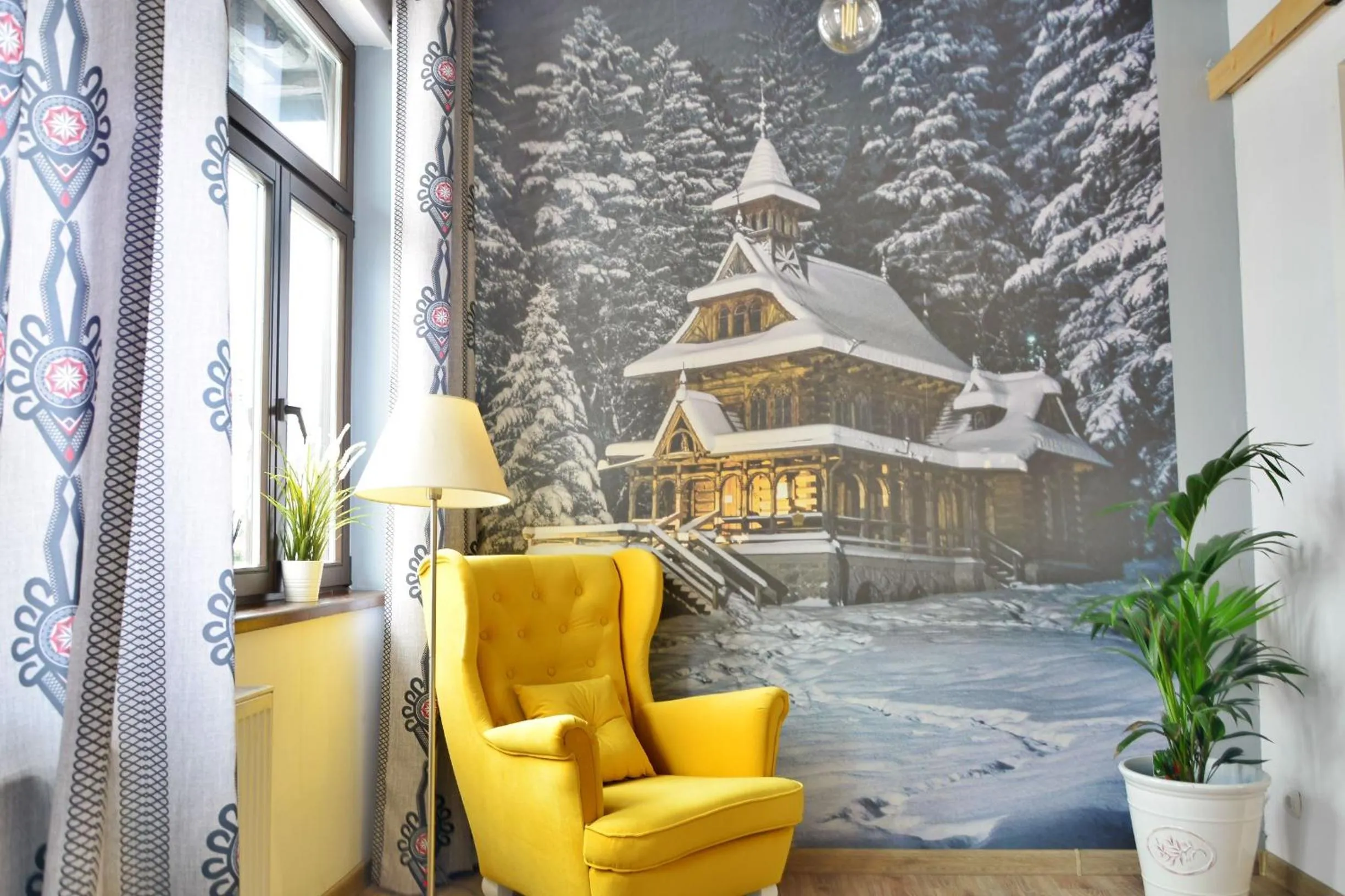 Seating area in Czarna Willa