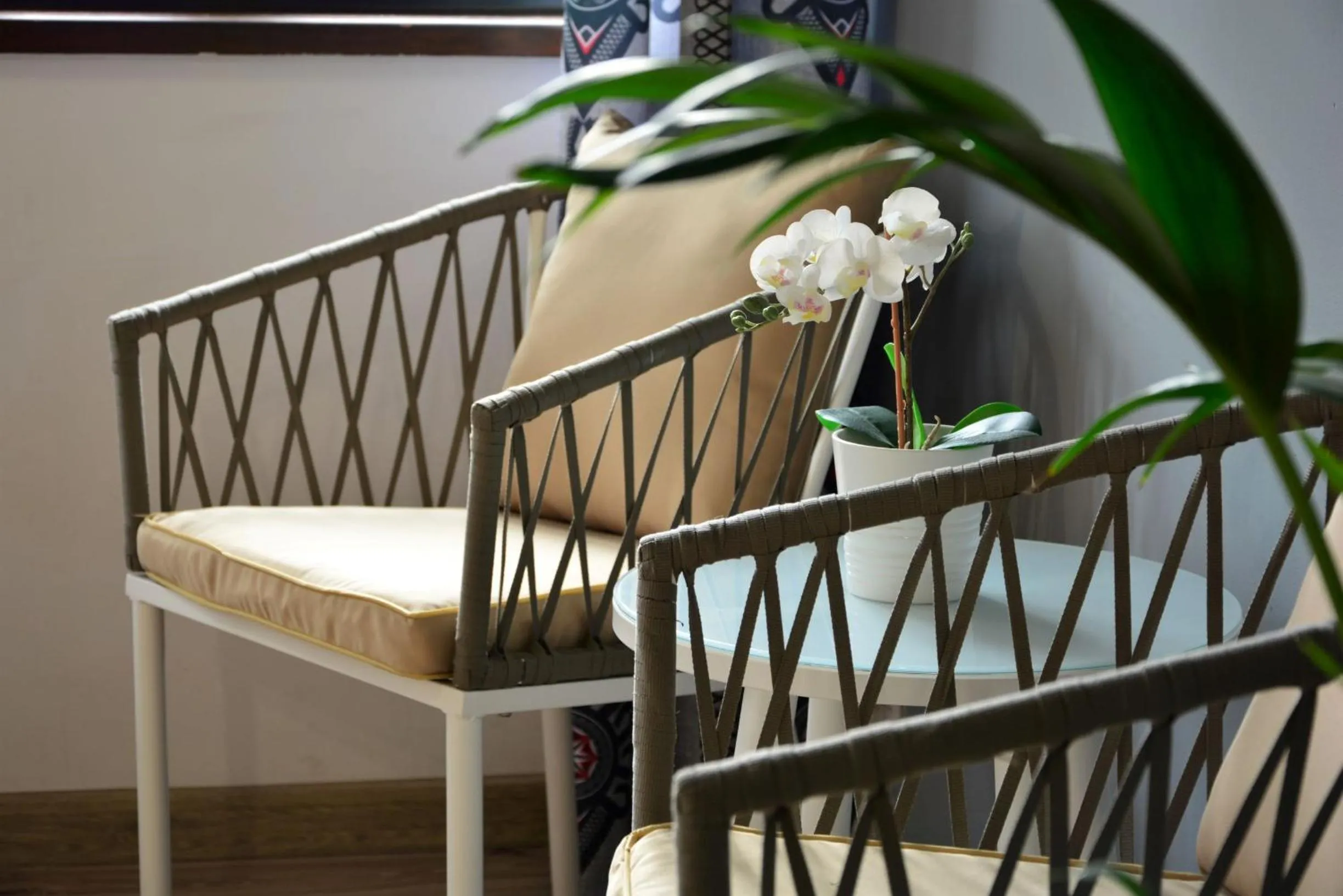 Seating area in Czarna Willa