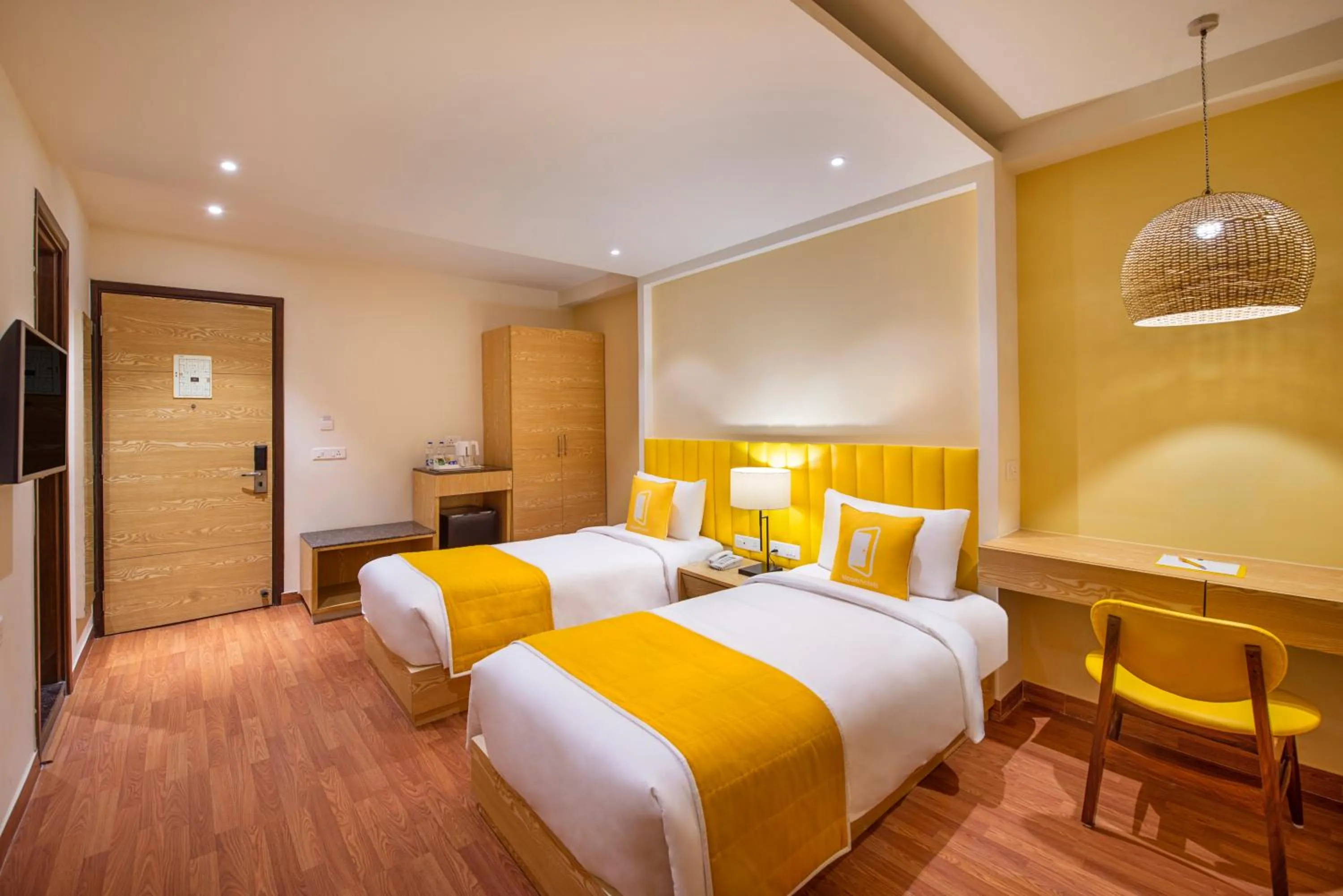 Photo of the whole room, Bed in Bloom Boutique l Ranjit Avenue