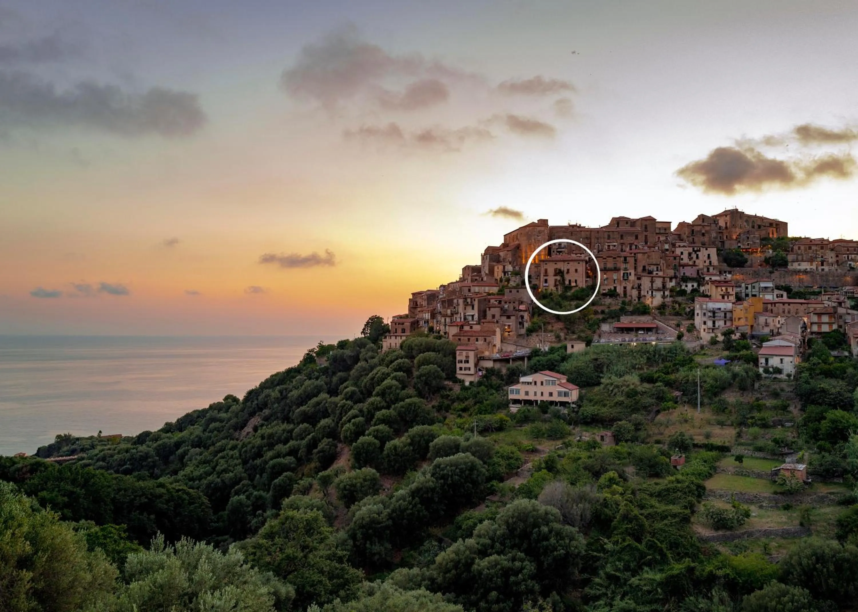 Property building in La Casa sul Blu Albergo Diffuso