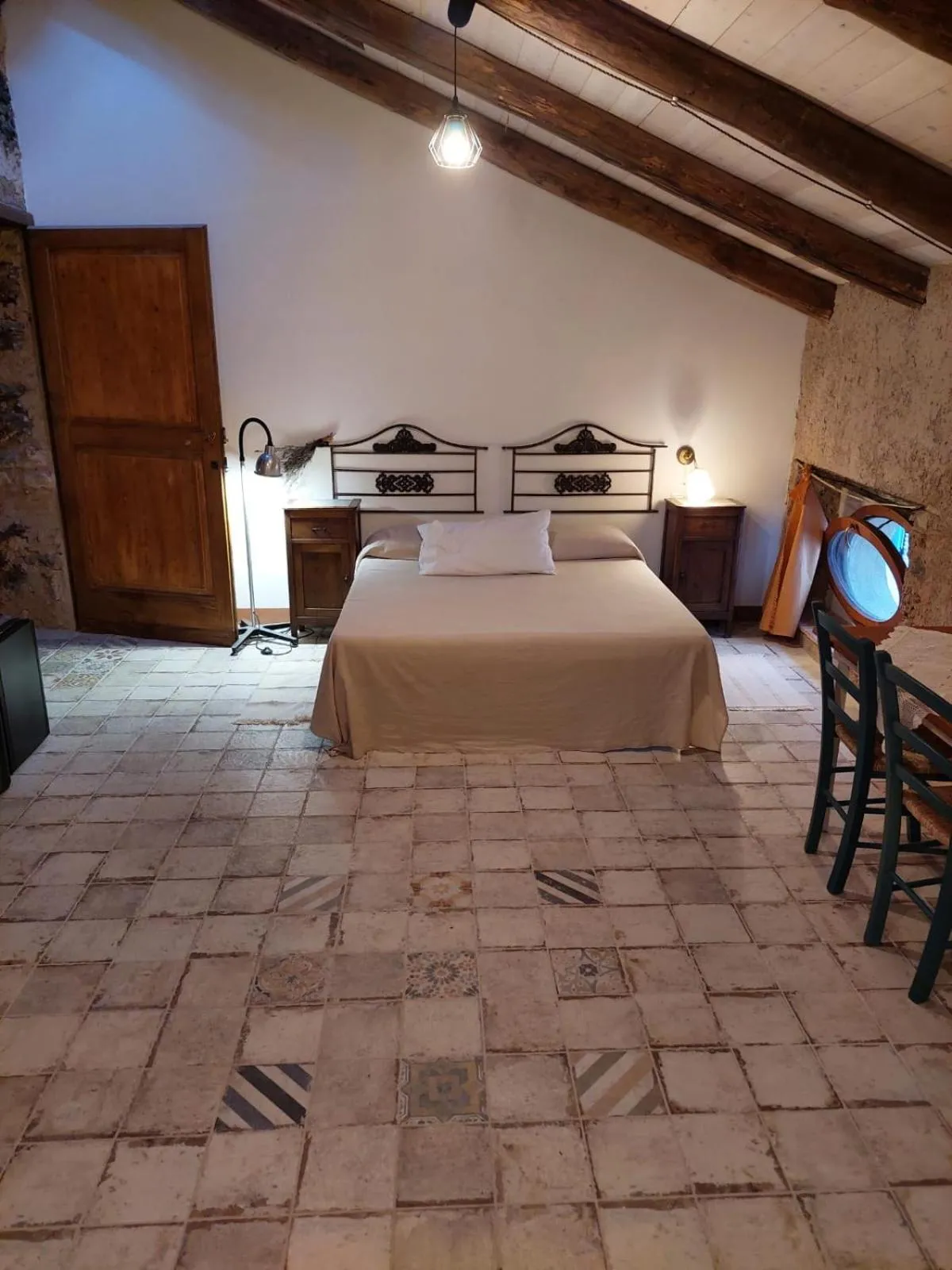 Bed in La Casa sul Blu Albergo Diffuso