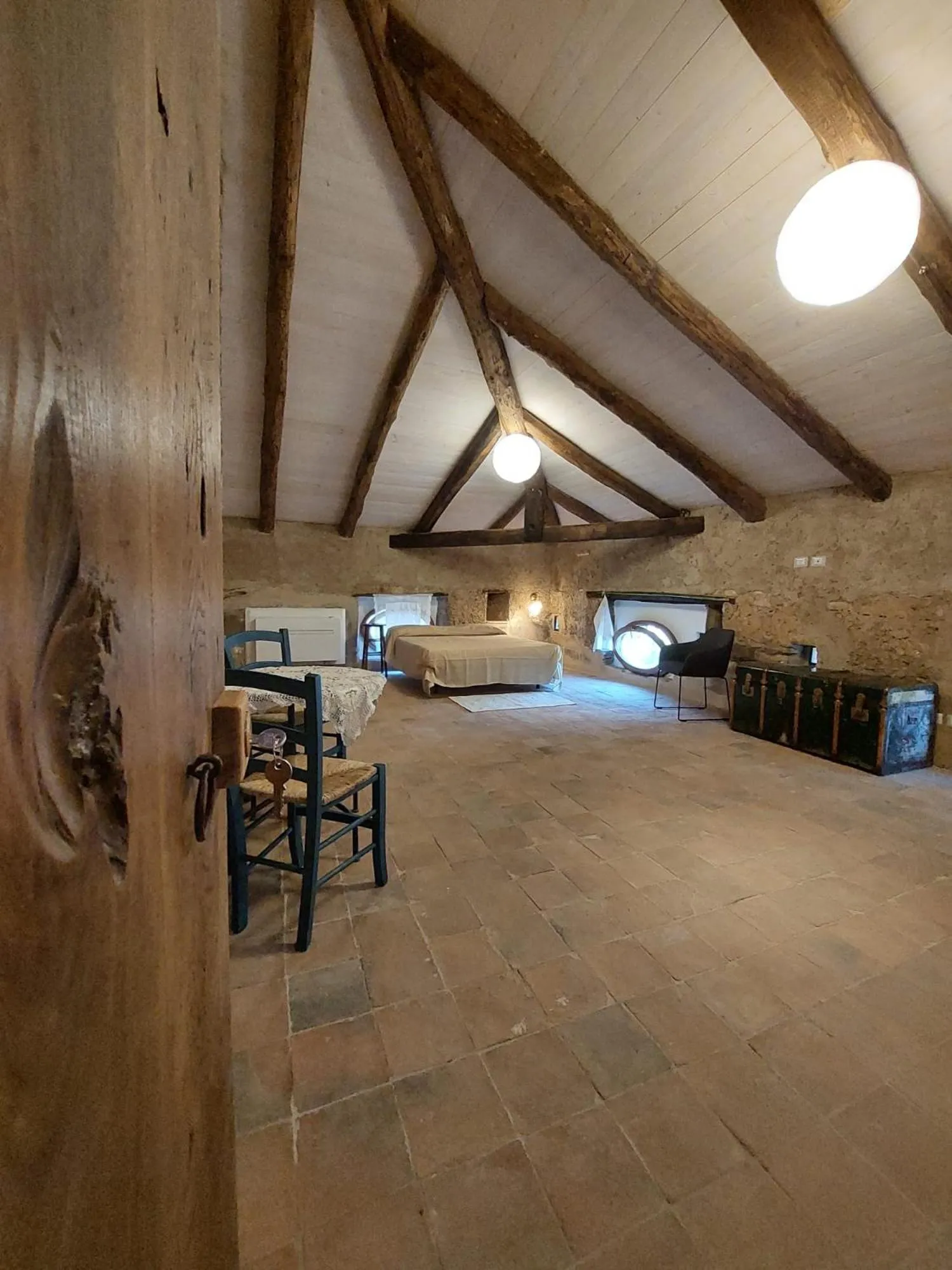 Bed in La Casa sul Blu Albergo Diffuso