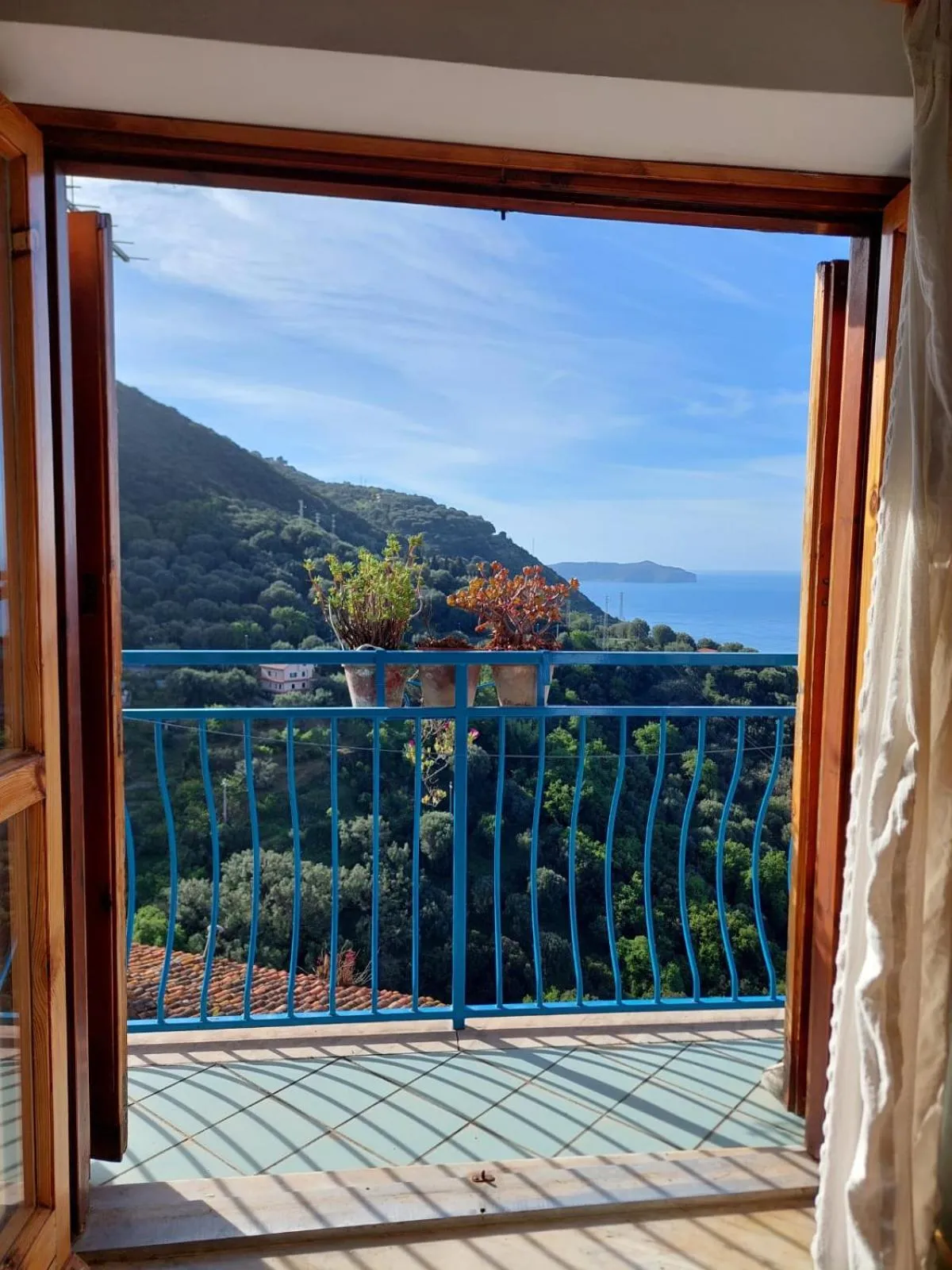 Balcony/Terrace in La Casa sul Blu Albergo Diffuso